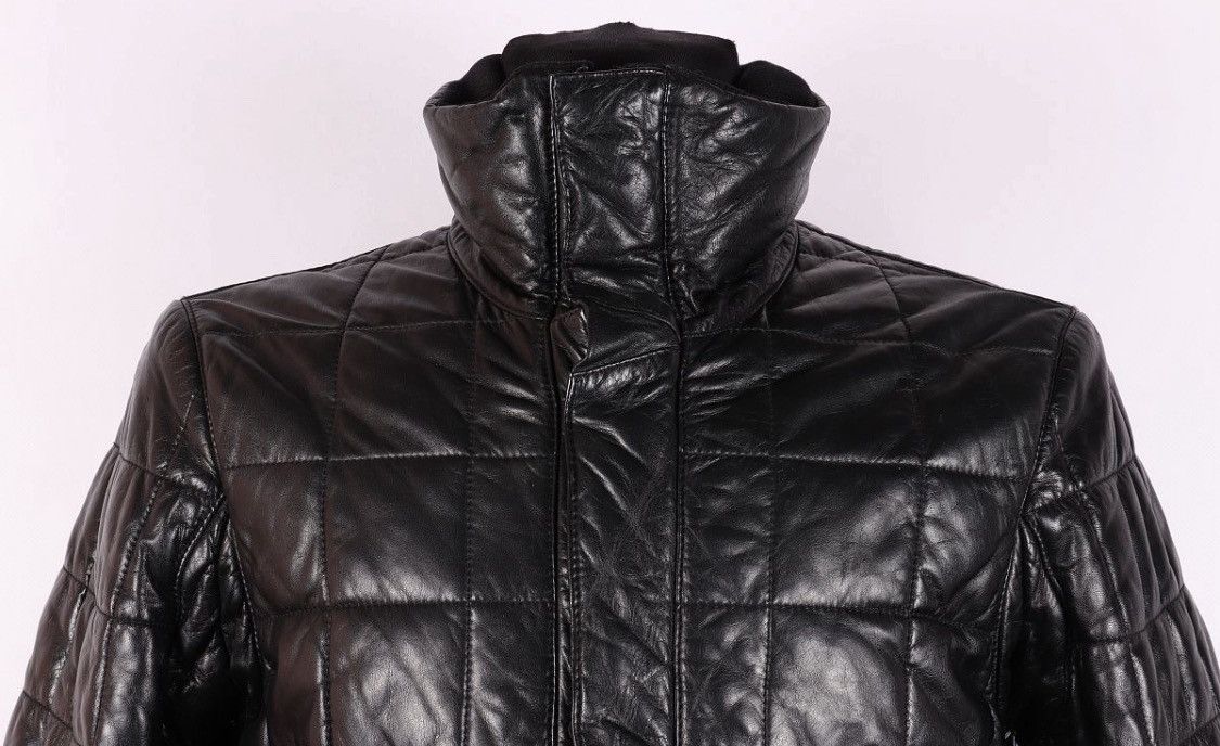 Balmain Balmain Quilted Leather Moto Racing Jacket Size US M / EU 48-50 / 2 - 2 Thumbnail