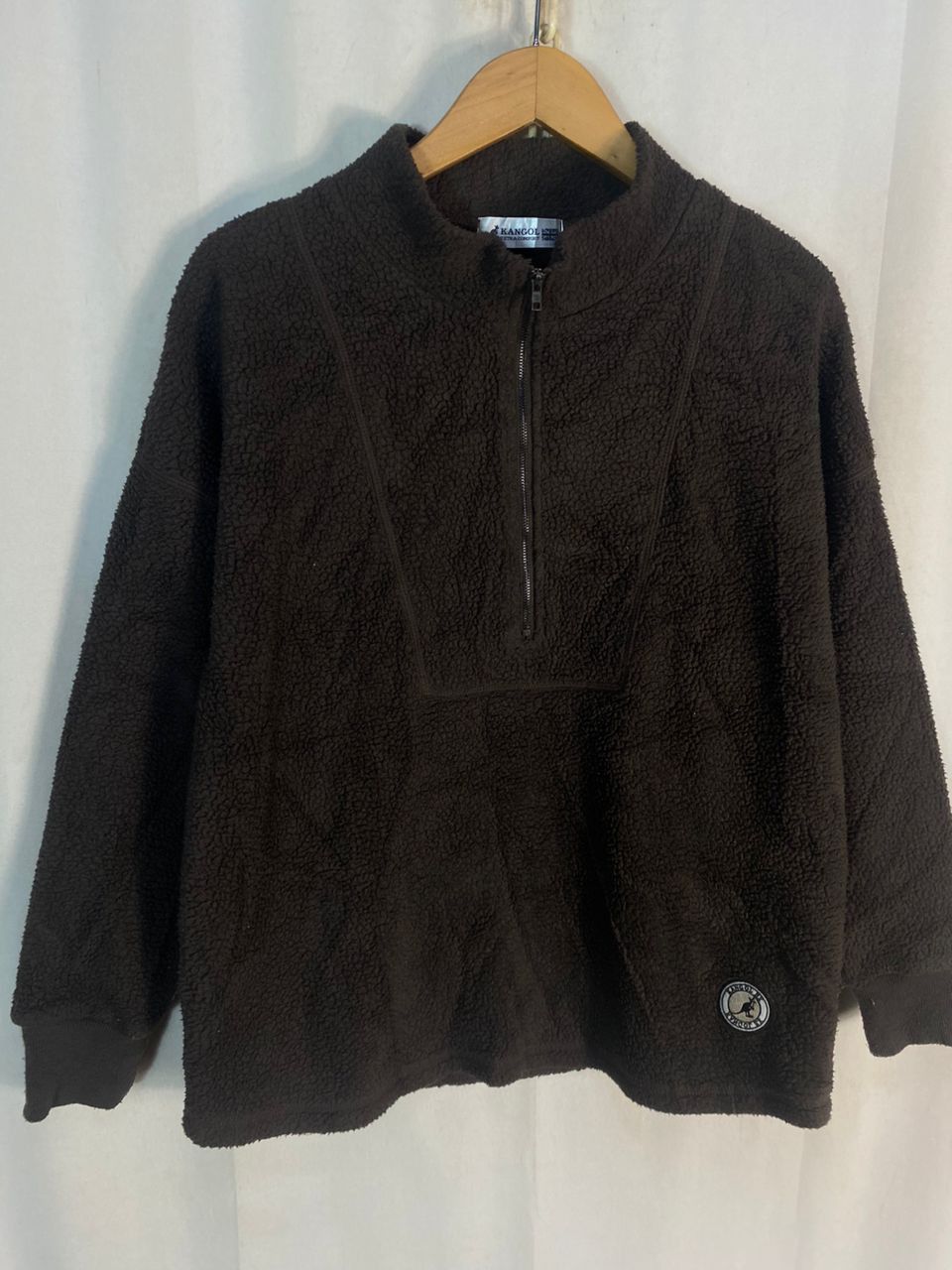 Kangol Kangol fleece half zipper sweatshirt Size US M / EU 48-50 / 2 - 2 Thumbnail