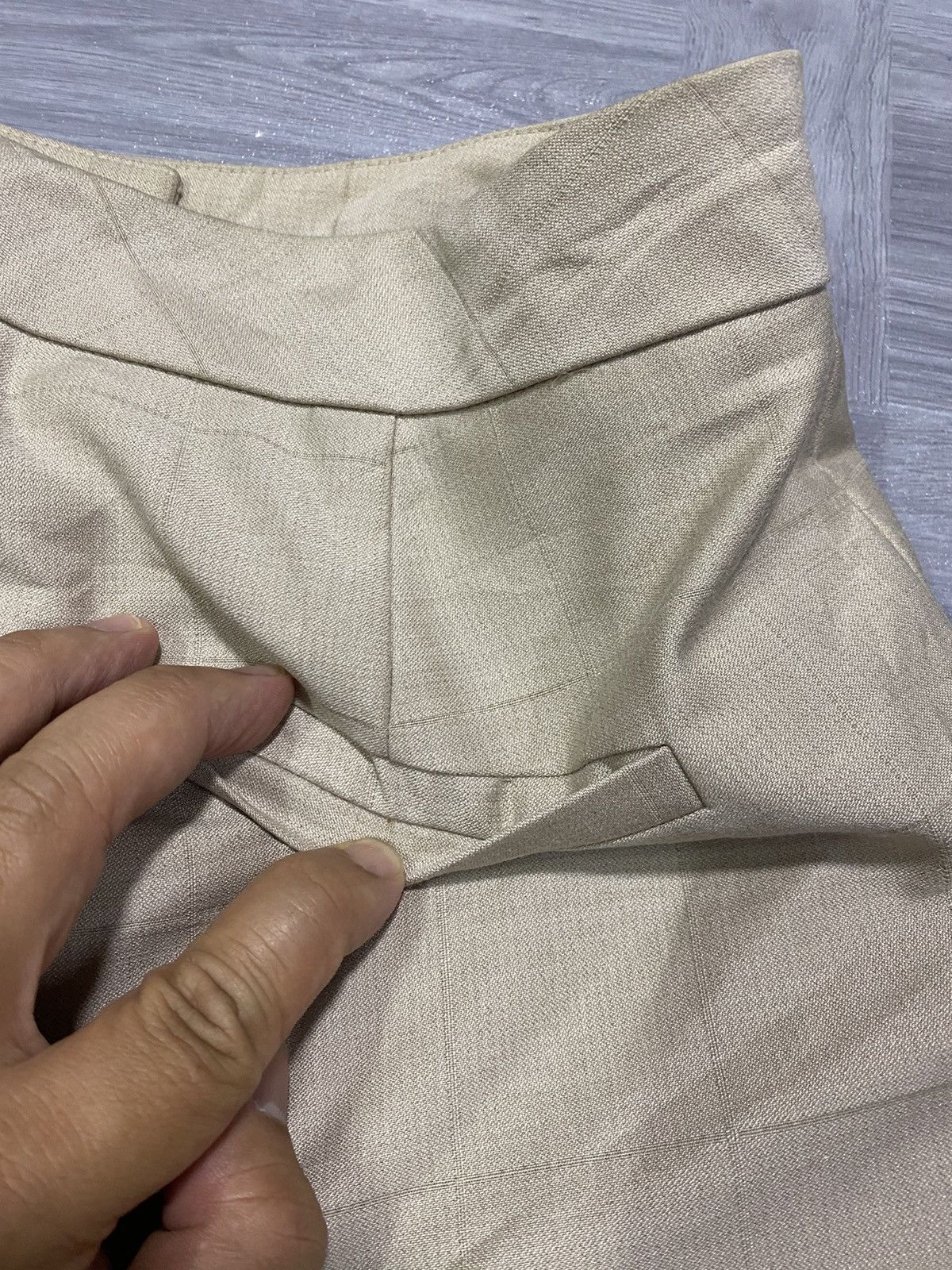 Designer Vintage Calvin Klein Straight Cut Casual Pants Size US 31 - 20 Thumbnail