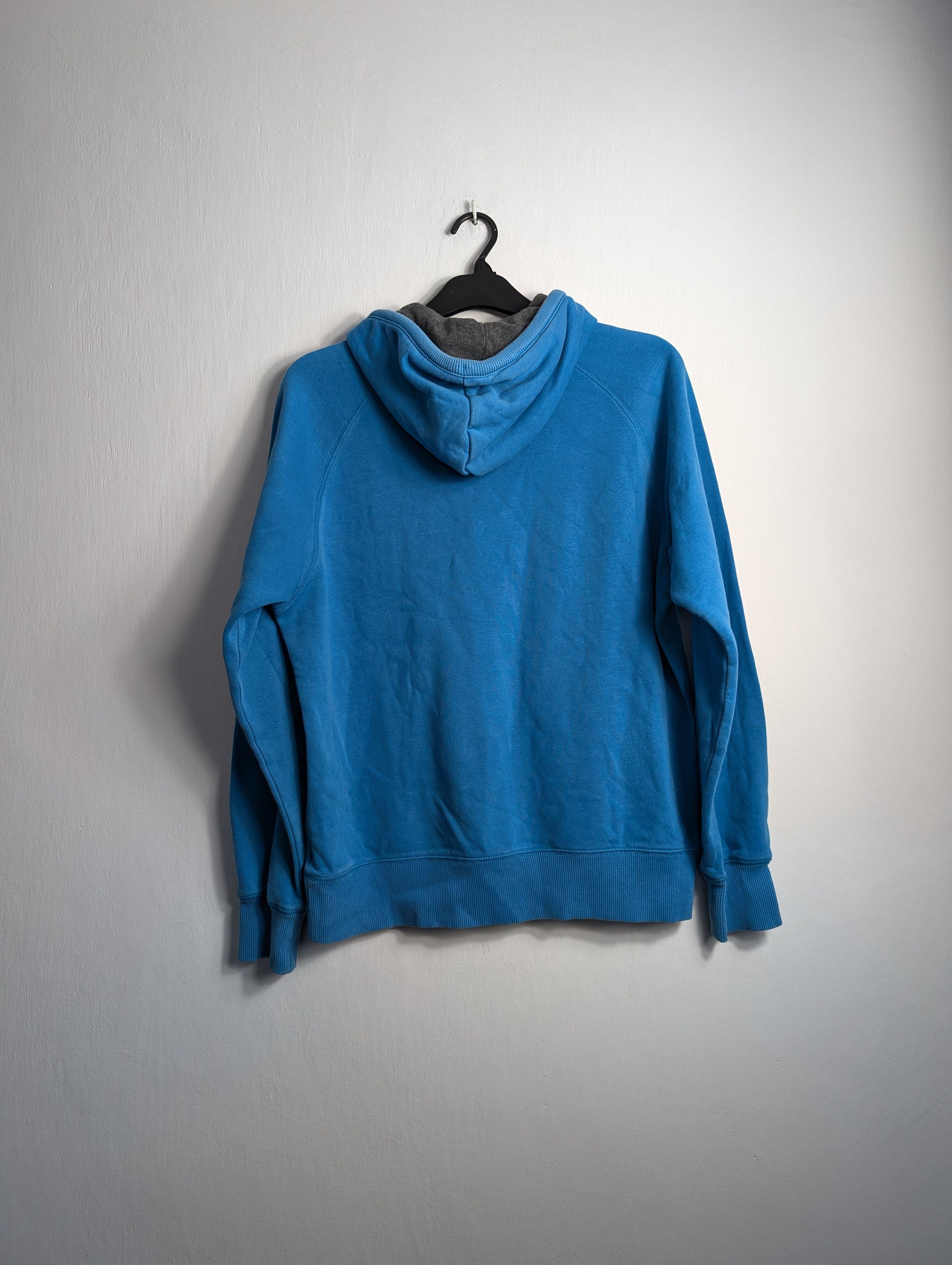 Nike × Vintage Vintage 00s Nike Embroidered Swoosh Hoodie Blue Size US XL / EU 56 / 4 - 5 Thumbnail