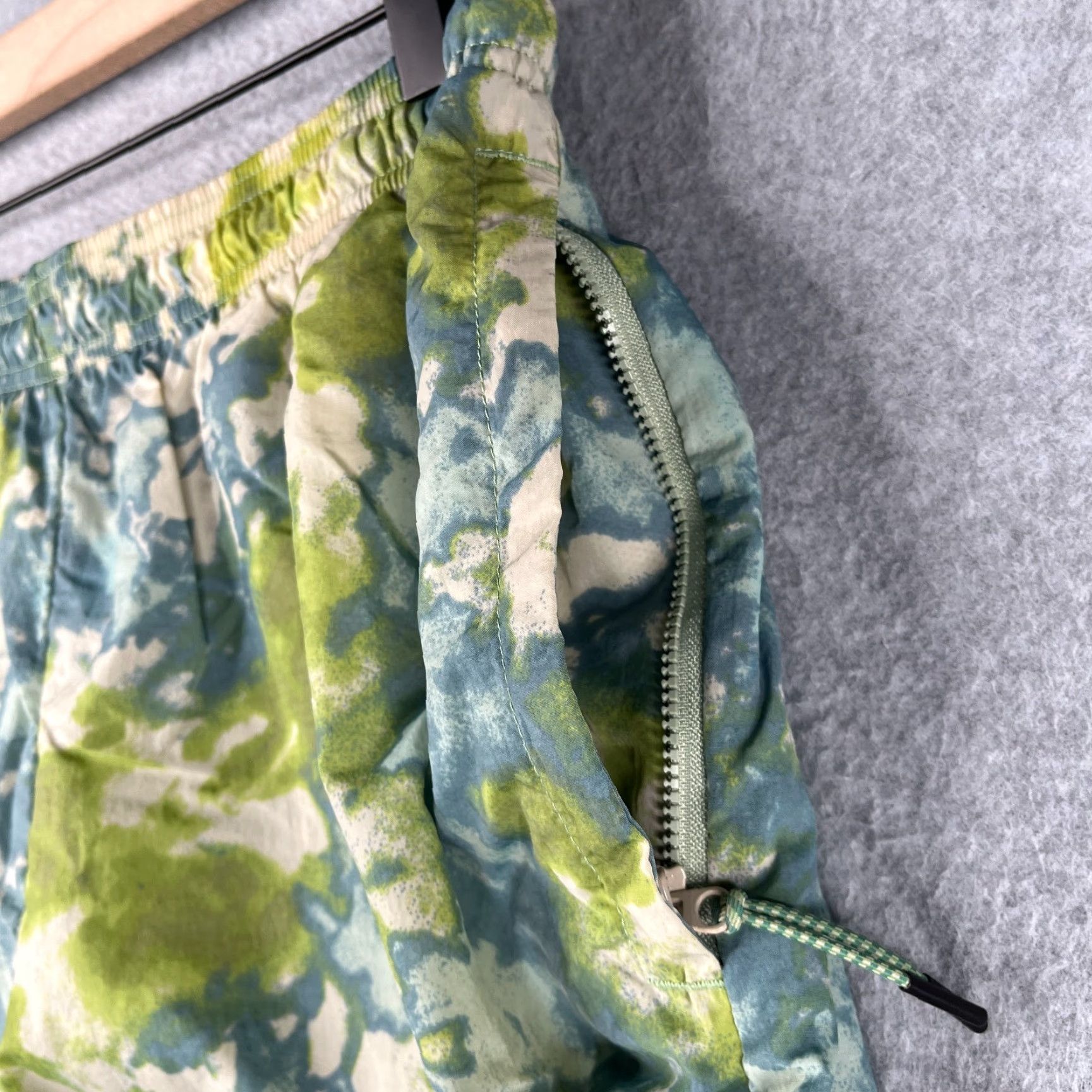 Champion Champion Swim Trunks Mens Large Green Camo Lined Board Shorts Beach Surfing Men's Regular L Size US 33 - 7 Thumbnail