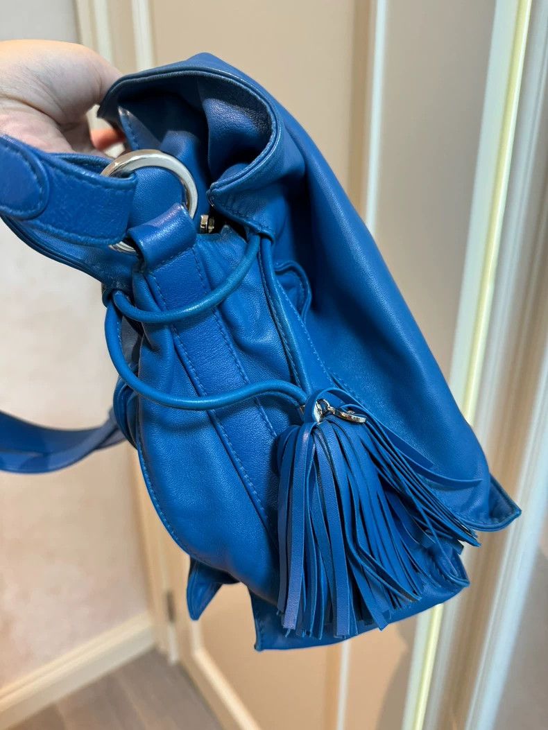 Loewe loewe Lambskin tassel drawstring bucket bag 2503-Nextarrow Size ONE SIZE - 7 Thumbnail