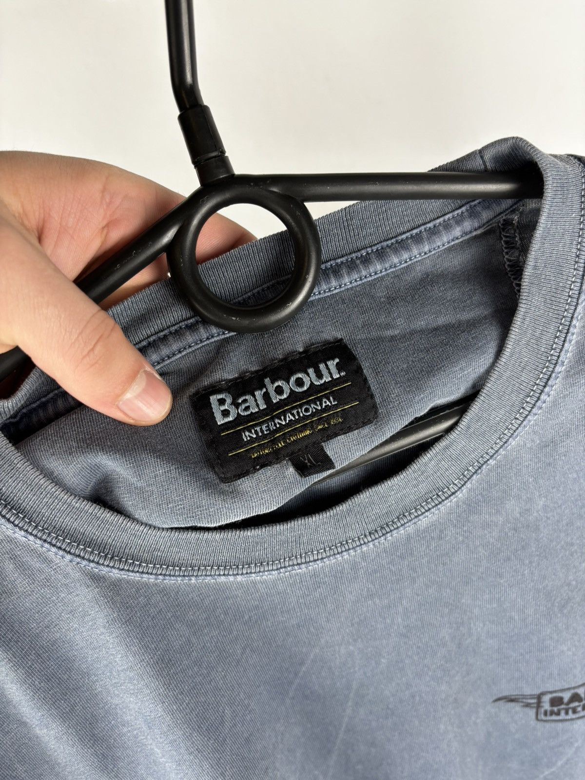 Barbour Barbour vintage big logo t shirt XL Size US XL / EU 56 / 4 - 4 Thumbnail