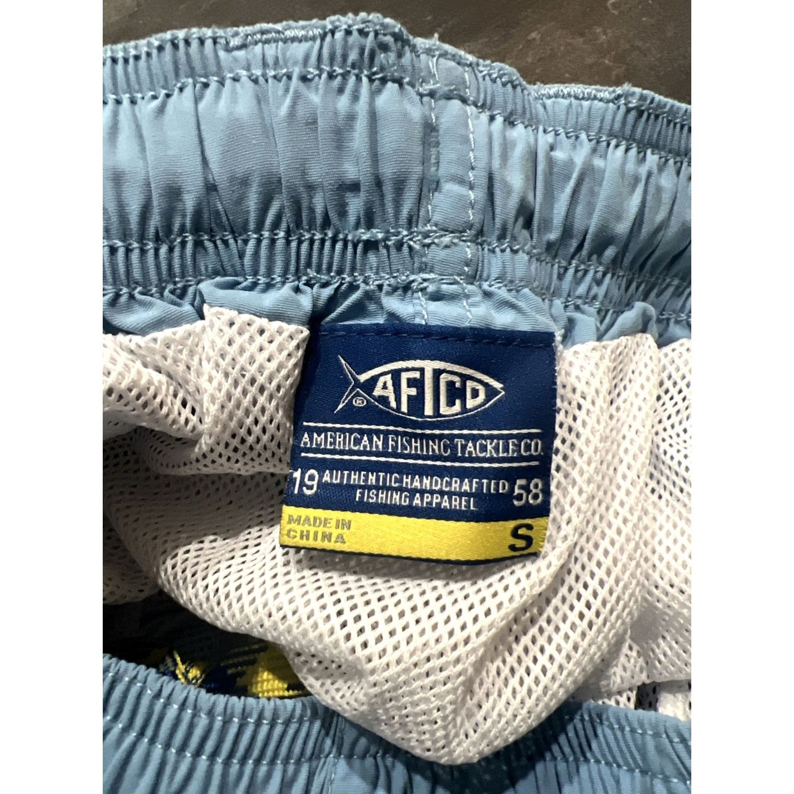 Vintage AFTCO Mens Shorts S Classic Fit 8” Inseam Cargo Nylon Blue Regular Size S Size US 29 - 7 Thumbnail