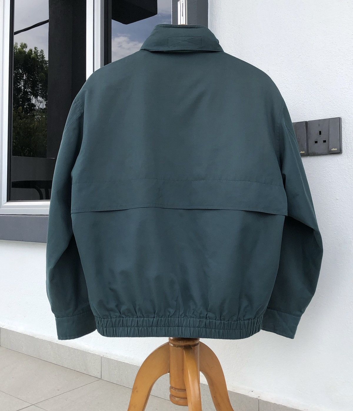 Burberry Vintage Burberrys Lined Embroidery Logo Bomber Jacket Size US M / EU 48-50 / 2 - 8 Thumbnail