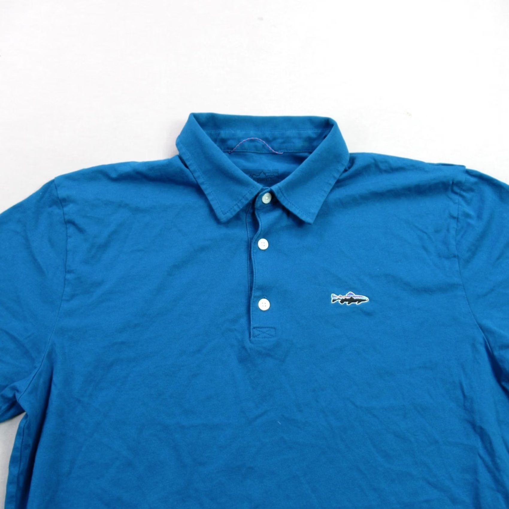 Patagonia Patagonia Shirt Mens Small Short Sleeve Golf Lightweight Casual Polo Blue Size US S / EU 44-46 / 1 - 3 Thumbnail