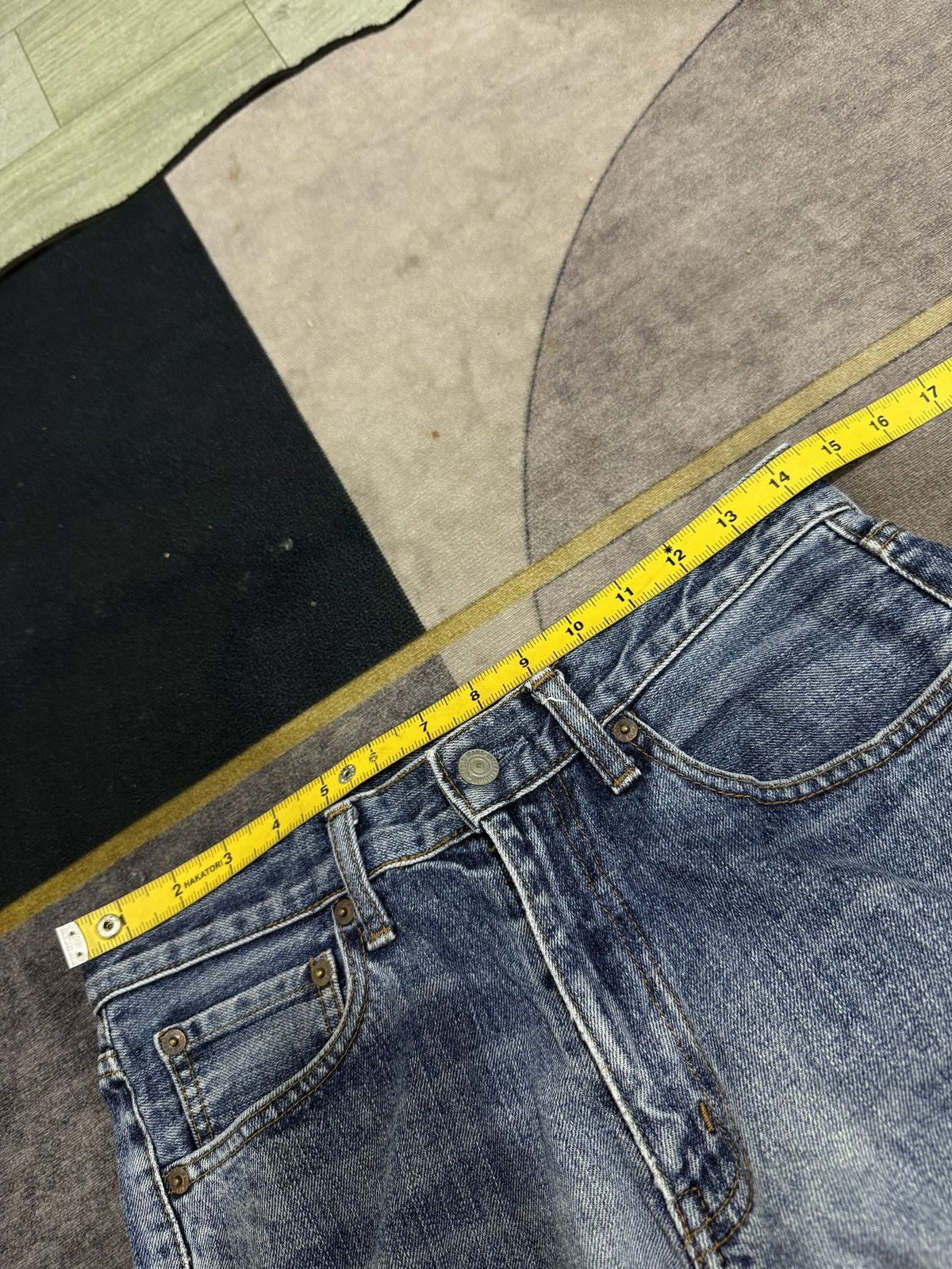 Hysteric Glamour BIG JHON BOOT CUT DENIM PANTS Size US 29 - 11 Thumbnail