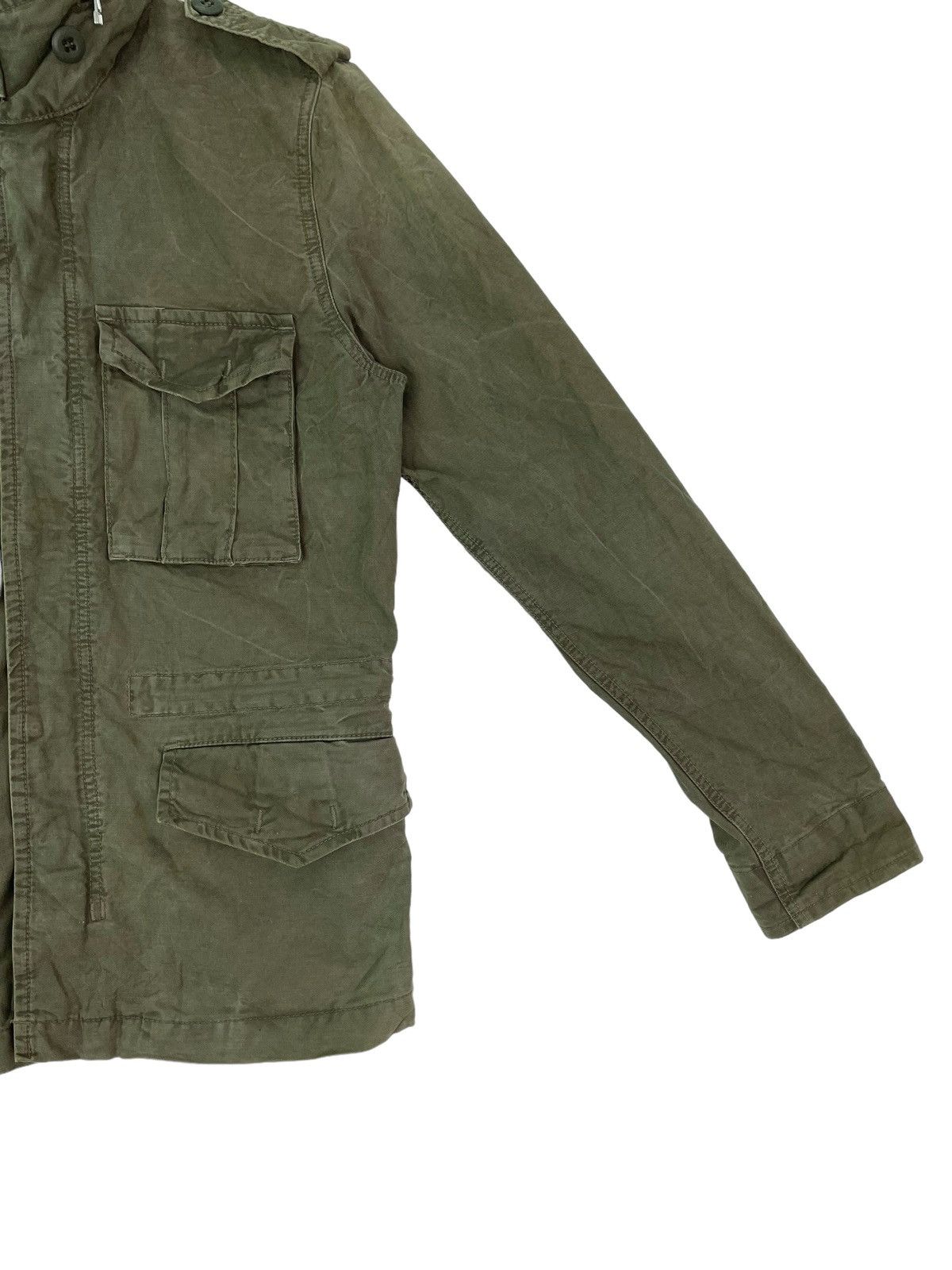 Japanese Brand Vtg 90s BARTACK japan military type m65 feild jacket Size US M / EU 48-50 / 2 - 2 Thumbnail