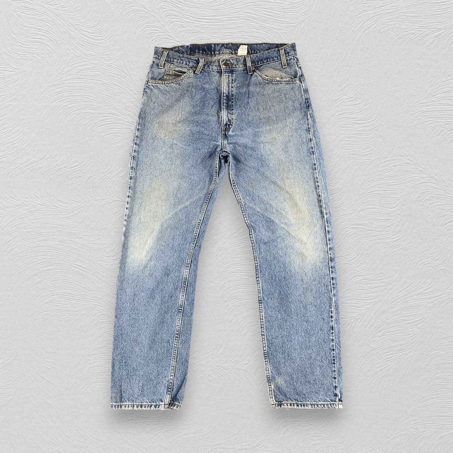 Levi's Vintage 90s Levi's 505 Jeans Orange Tab Denim KJ185 Size US 37 - 1 Thumbnail