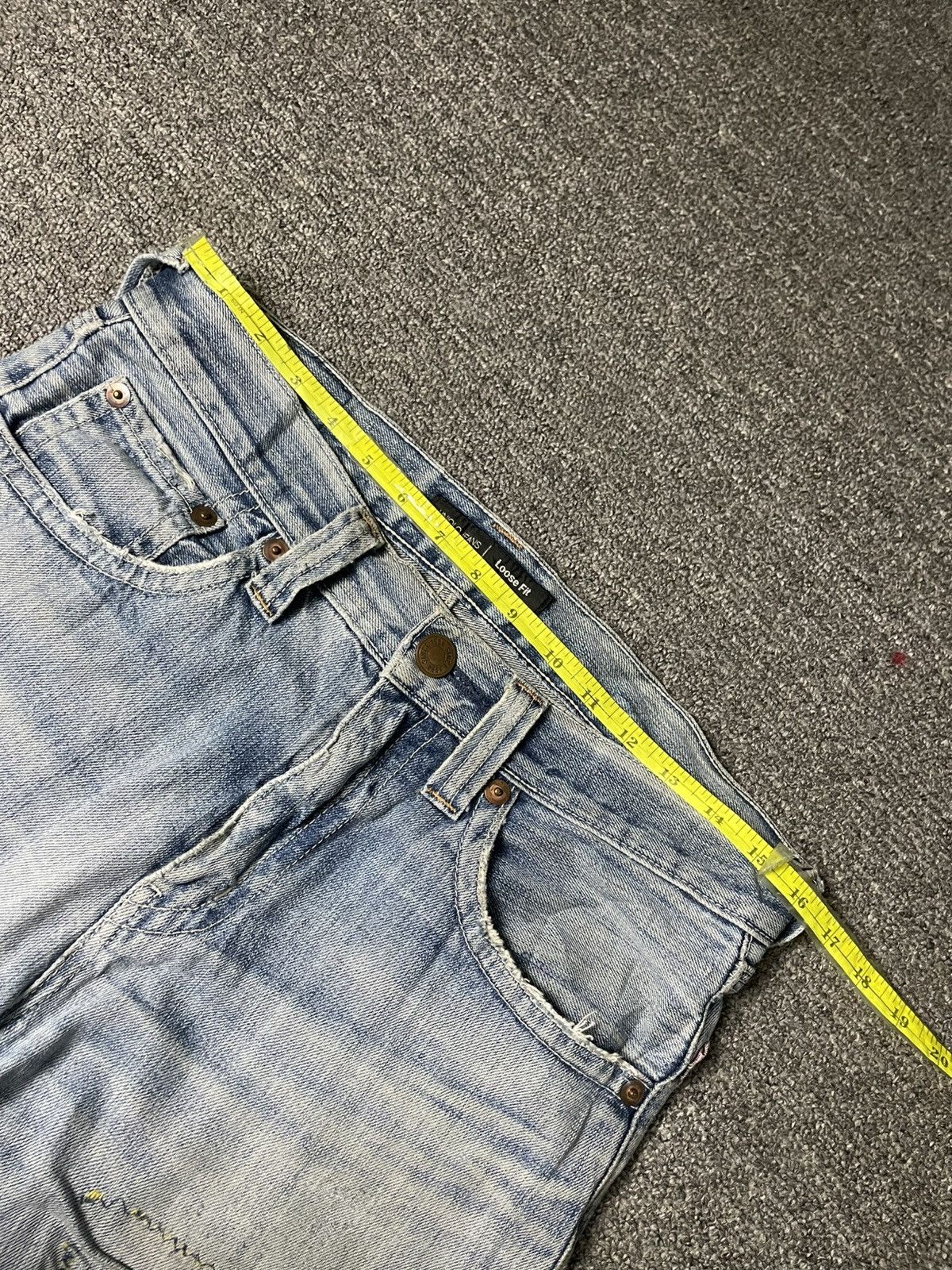 Japanese Brand × Uniqlo × Vintage UNIQLO Jeans Loose Fit Flare Custom Jeans (106) Size US 32 / EU 48 - 7 Thumbnail