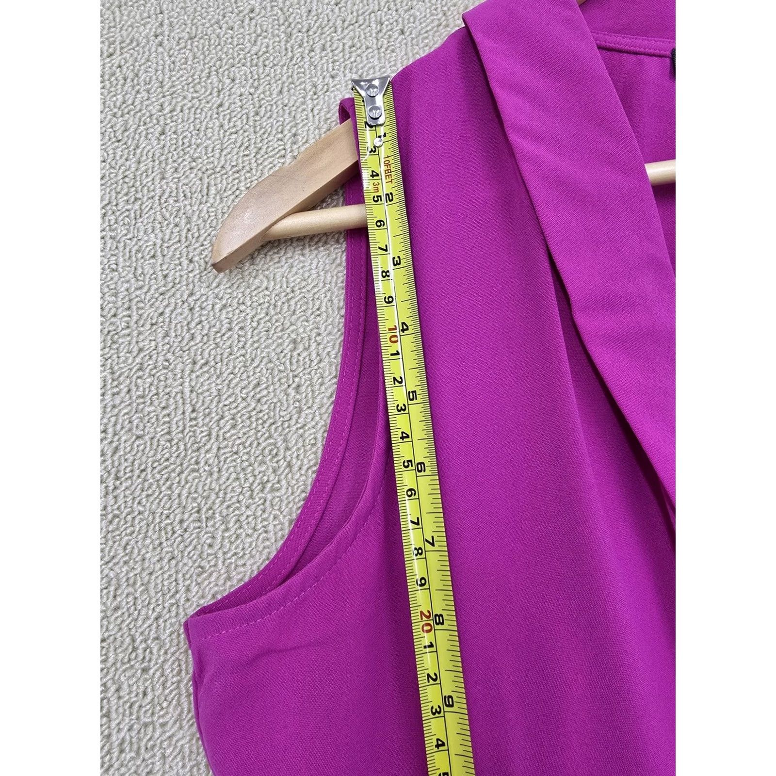 French Connection French Connection Magenta Midi Wrap Dress Size 12 Sleeveless Women’s Size XL / US 12-14 / IT 48-50 - 6 Thumbnail