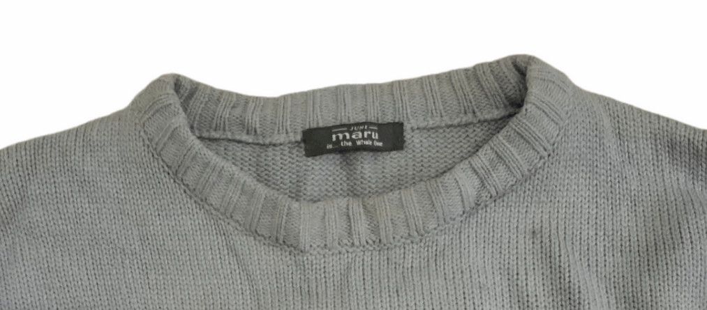 Japanese Brand 🔥Vintage Juni Maru Crewneck Sweatshirt Knitwear Size US M / EU 48-50 / 2 - 8 Thumbnail