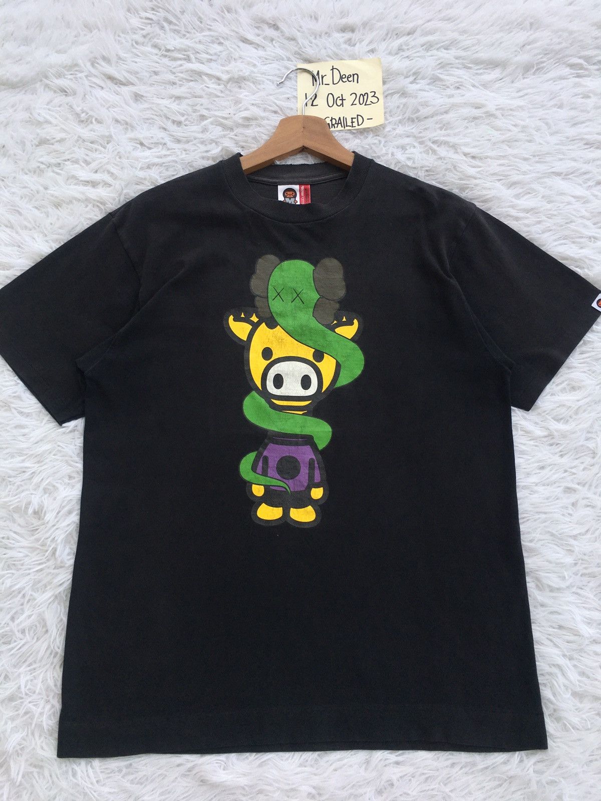 Bape × Kaws Vintage SS2006 Bape x Kaws Baby Milo Giraffe Tee Size US M / EU 48-50 / 2 - 5 Thumbnail