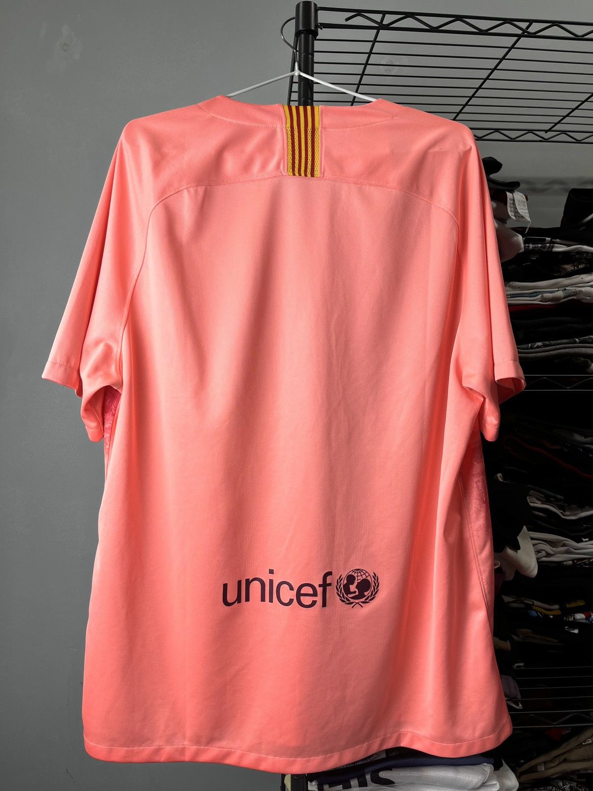 Nike Nike Barcelona 2018 2019 Third Football Soccer Jersey Size US XL / EU 56 / 4 - 5 Thumbnail