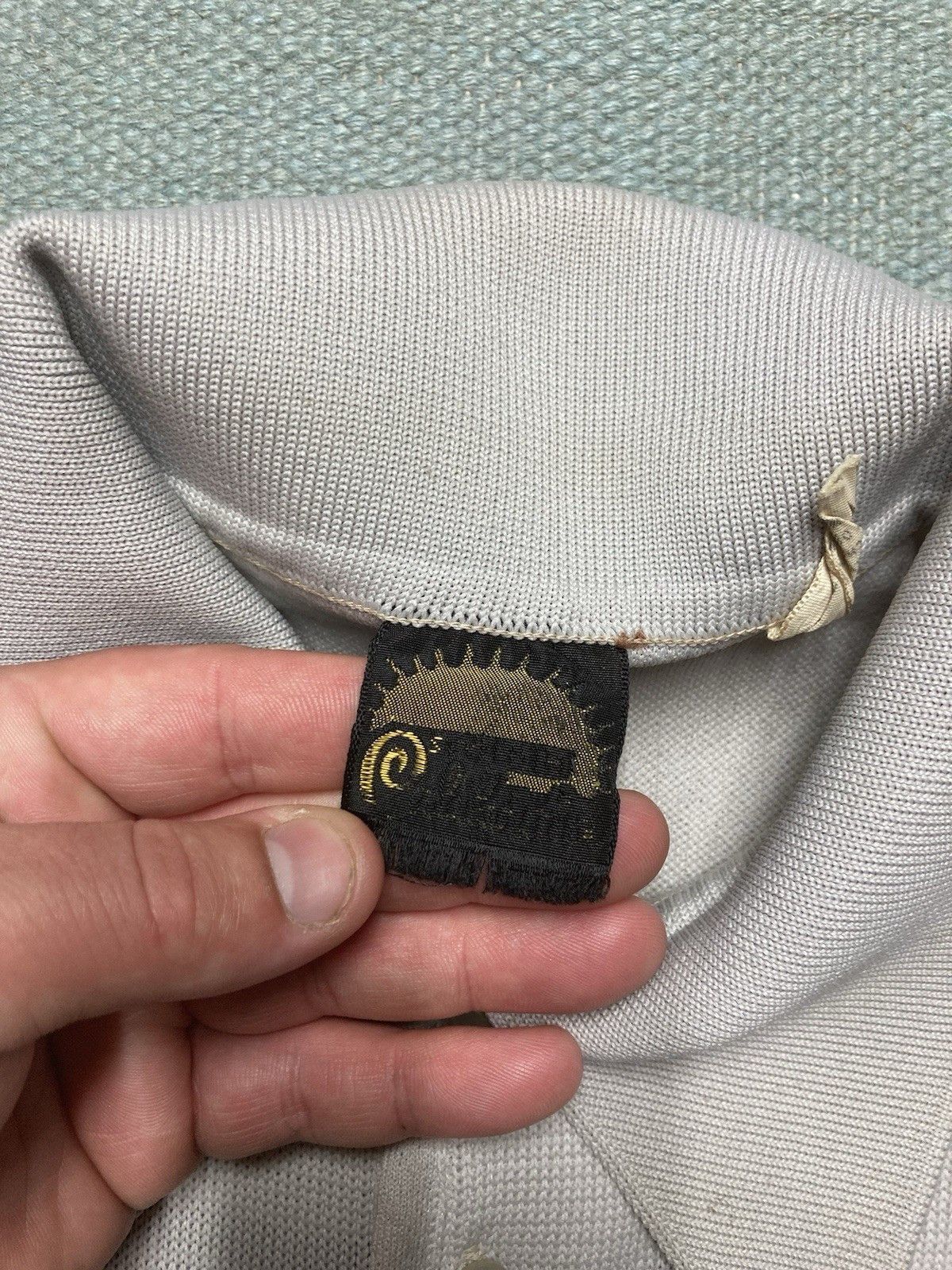 Vintage Vtg 1960s 70s polo shirt polyester knit mod California small Size US S / EU 44-46 / 1 - 4 Thumbnail