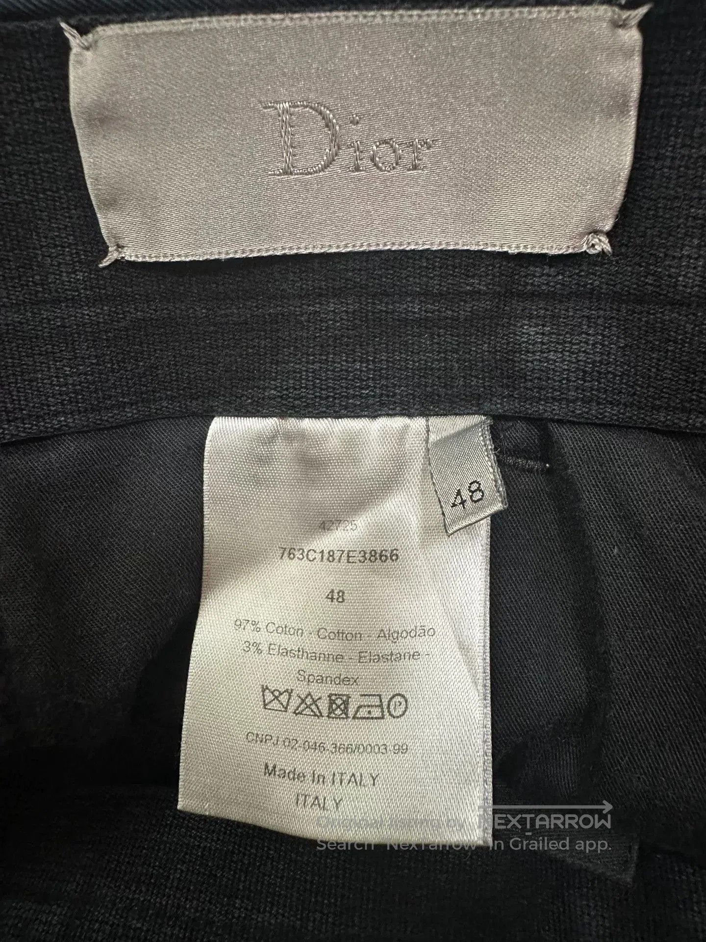 Dior Dior Zipper Denim Casual Jeans. Size US 32 / EU 48 - 3 Thumbnail