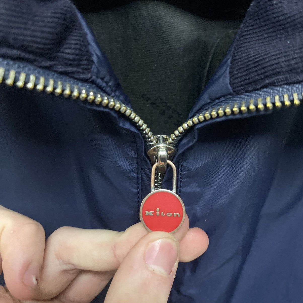 Kiton Vintage kiton Bomber Jacket Size US M / EU 48-50 / 2 - 5 Thumbnail