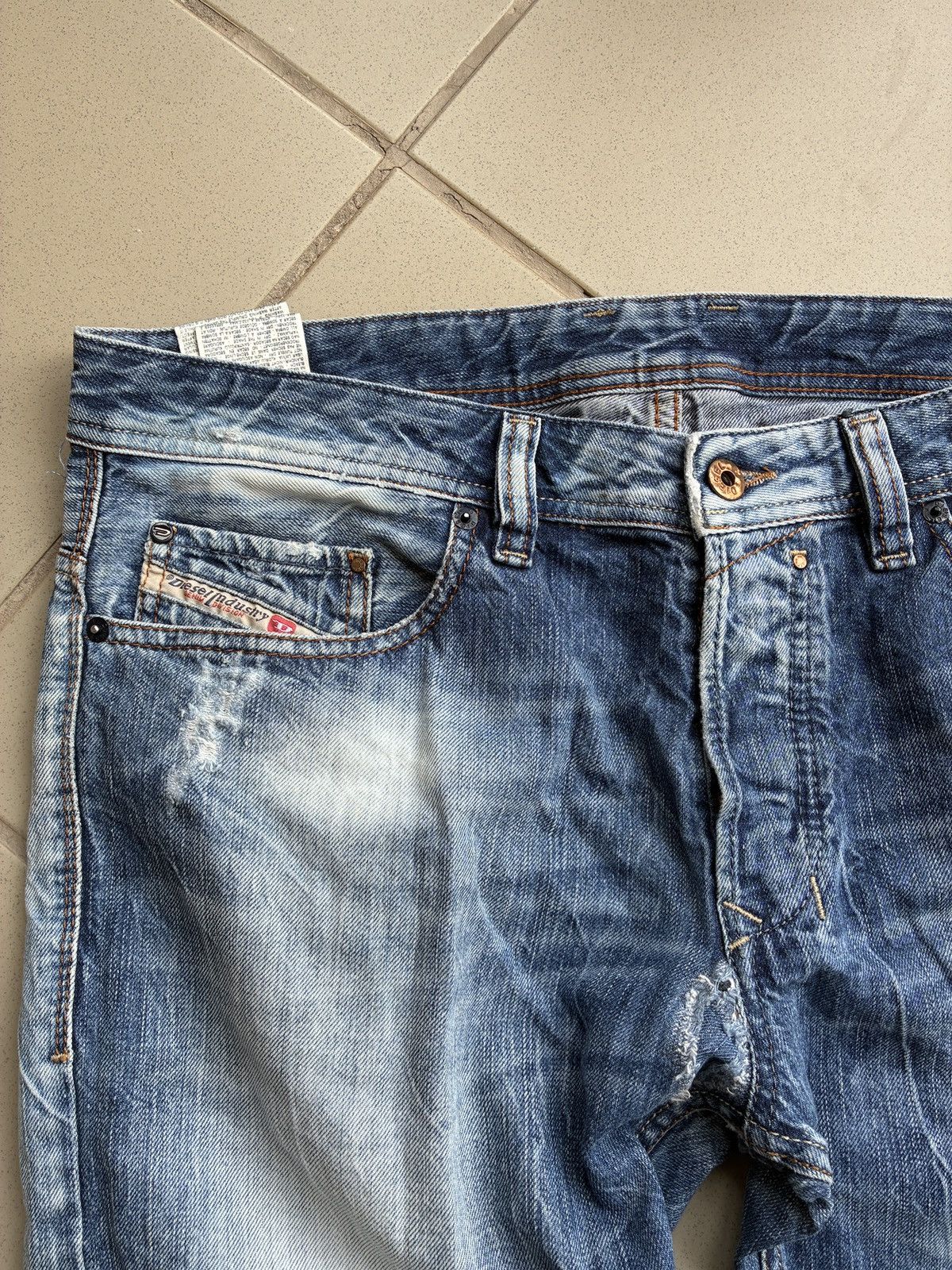 Diesel DIESEL SAFADO "Blue Eyecons" 0827V - Made in Italy - W33 L34 Size US 33 - 6 Thumbnail