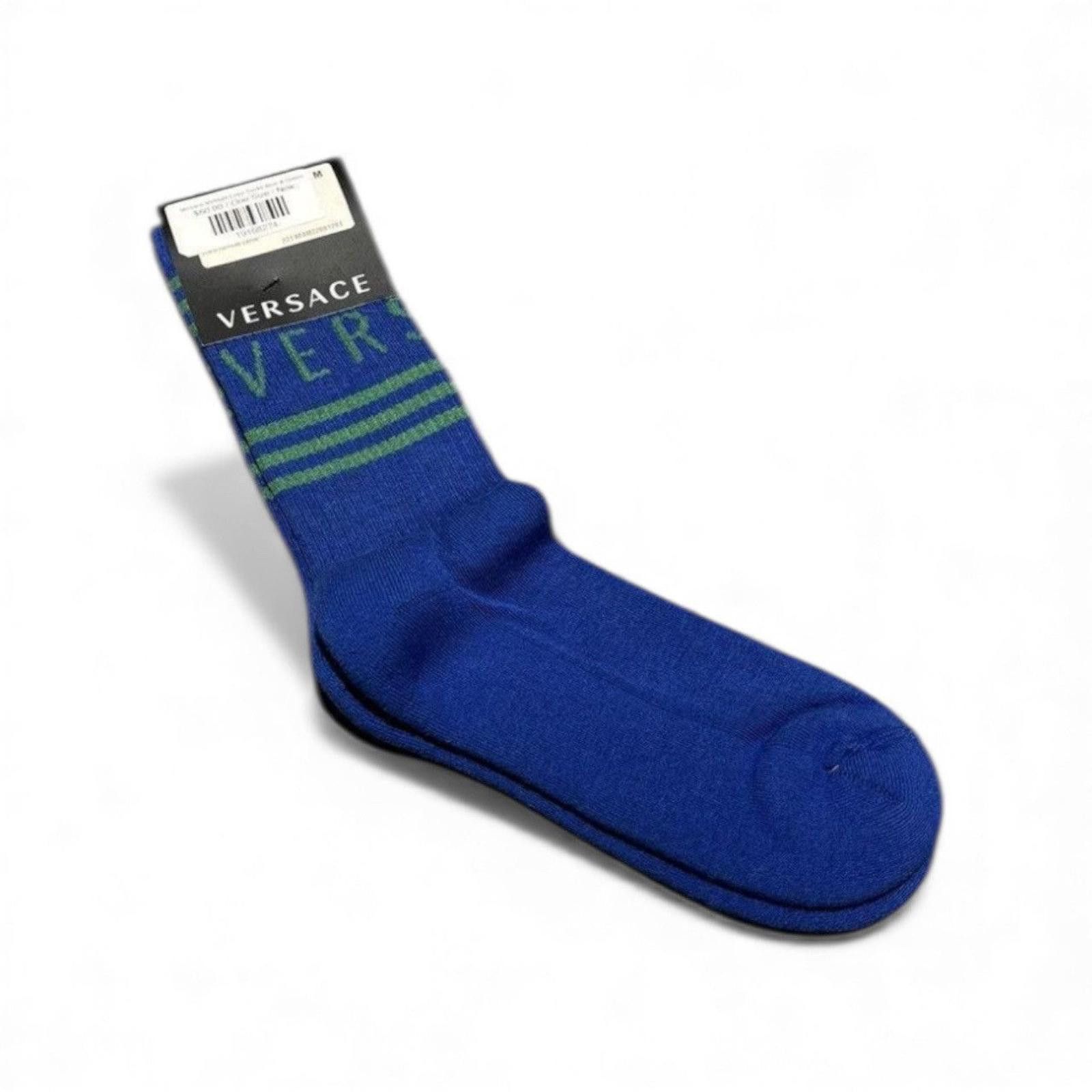 Versace [NEW] Versace Vintage Logo Socks Size ONE SIZE - 1 Thumbnail