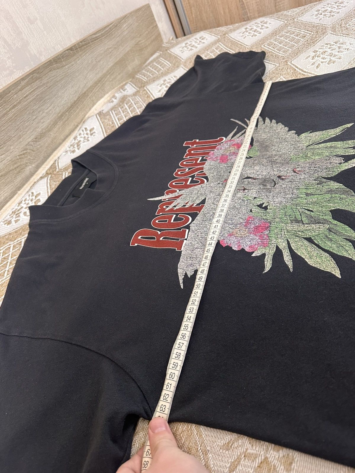 Represent Clo. 🔥 Represent Double Distilled Faded Cracked Art Logo T Shirt Size US L / EU 52-54 / 3 - 11 Thumbnail