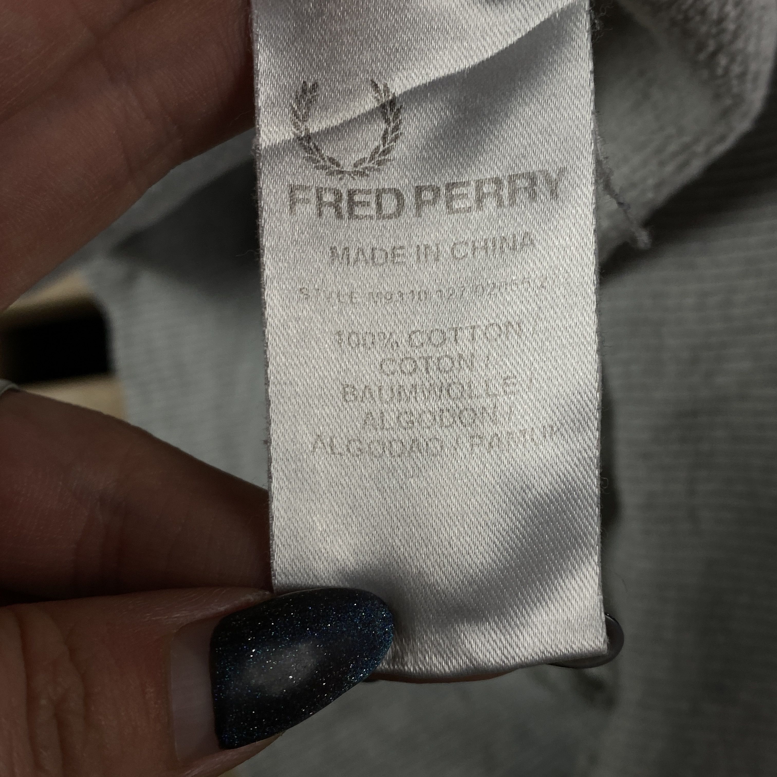 Fred Perry × Vintage Mens Sweatshirt Fred Perry Vintage Size S Size US S / EU 44-46 / 1 - 8 Thumbnail