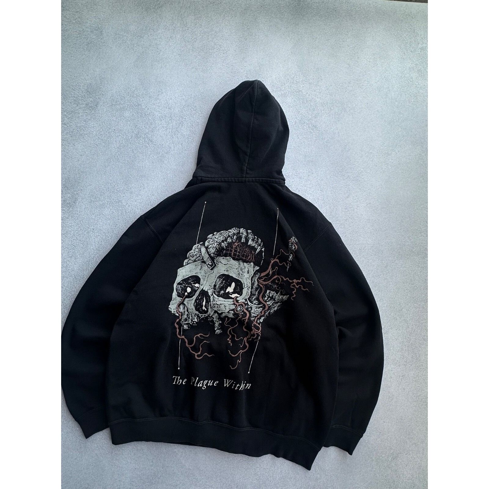 Ed Hardy VTG Paradise Lost The Plague Within Metal Rock Band Hoodie Size US L / EU 52-54 / 3 - 4 Thumbnail