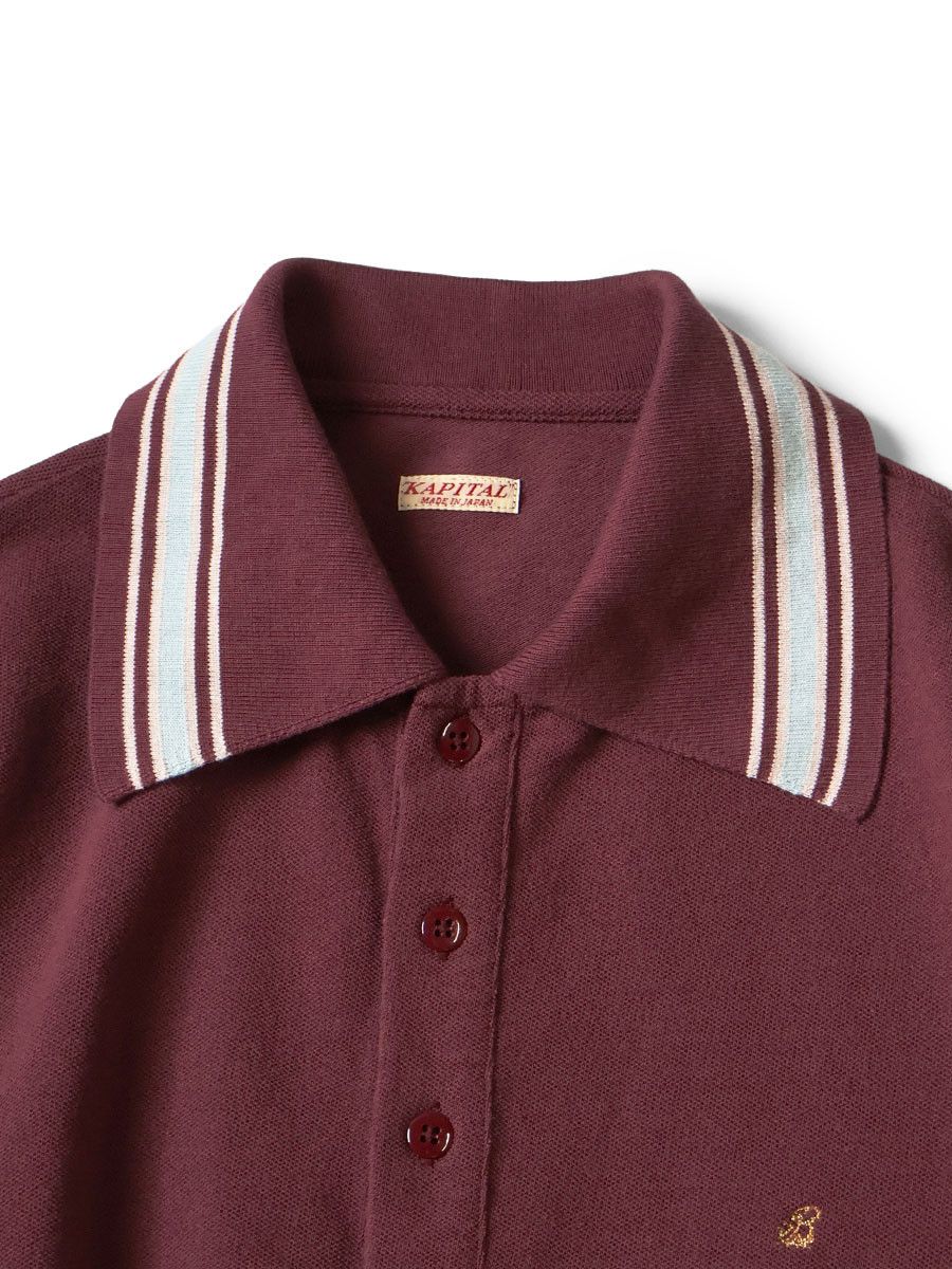 Kapital KAPITAL kanoko Retro Polo sweatshirt Size US XL / EU 56 / 4 - 2 Thumbnail