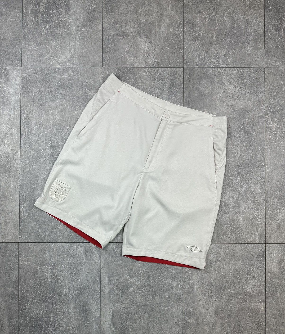 Umbro Umbro England National Team Soccer Football Shorts Size US 34 / EU 50 - 1 Thumbnail