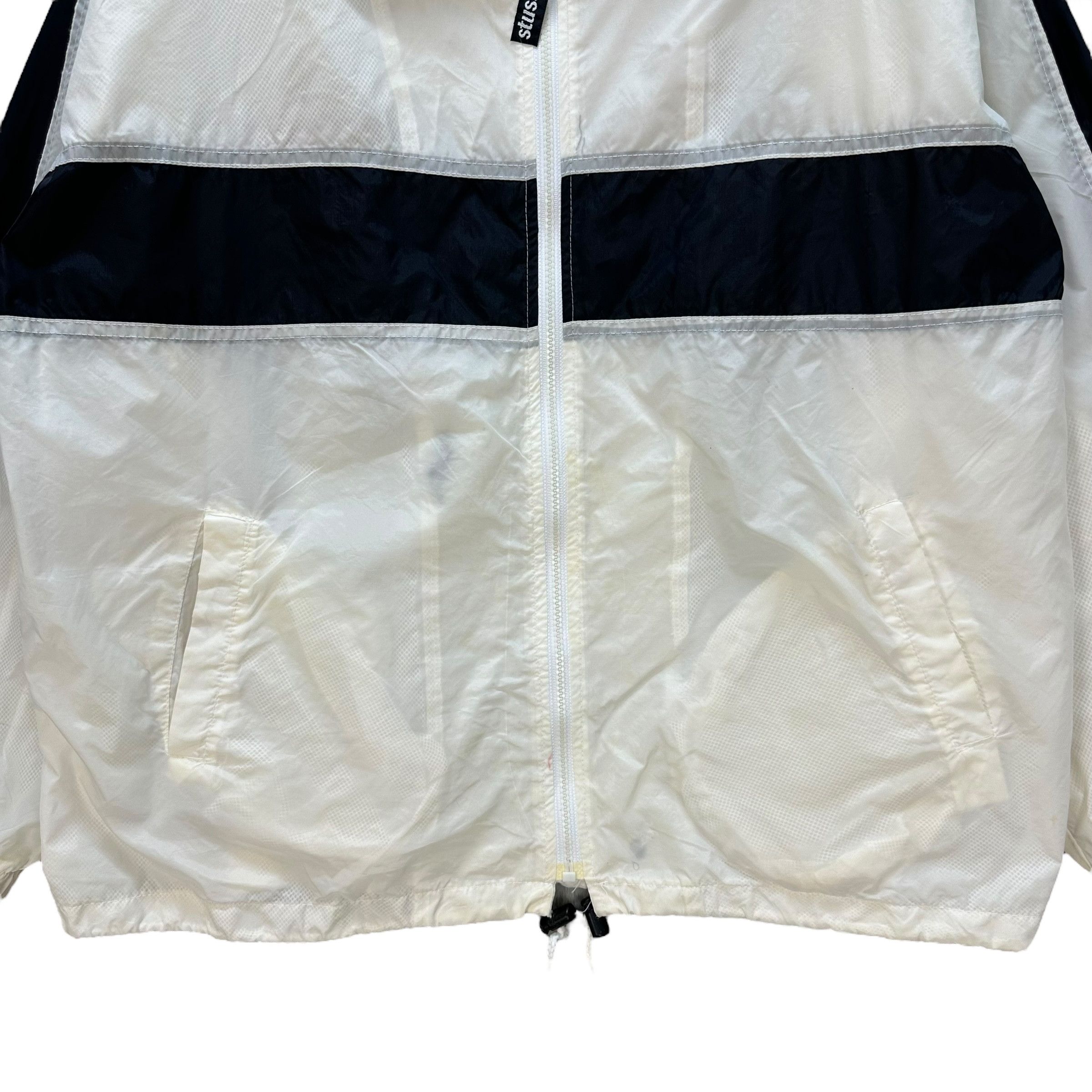 Stussy STUSSY SPORT EMBROIDERY BIG LOGO WINDBREAKER JACKET #9084-55 Size US L / EU 52-54 / 3 - 3 Thumbnail