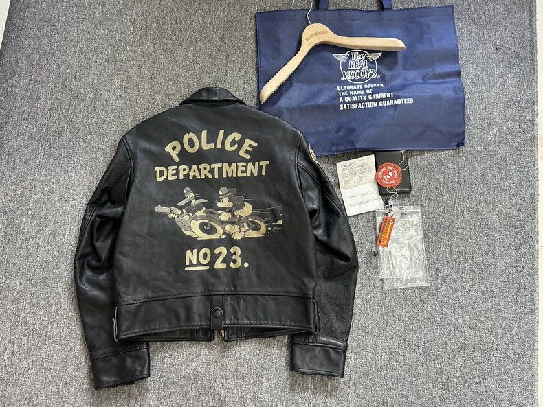 The Real McCoy's The REAL McCOY'S 1930s Policeman Vintage RM Americana Brand Size US L / EU 52-54 / 3 - 1 Thumbnail