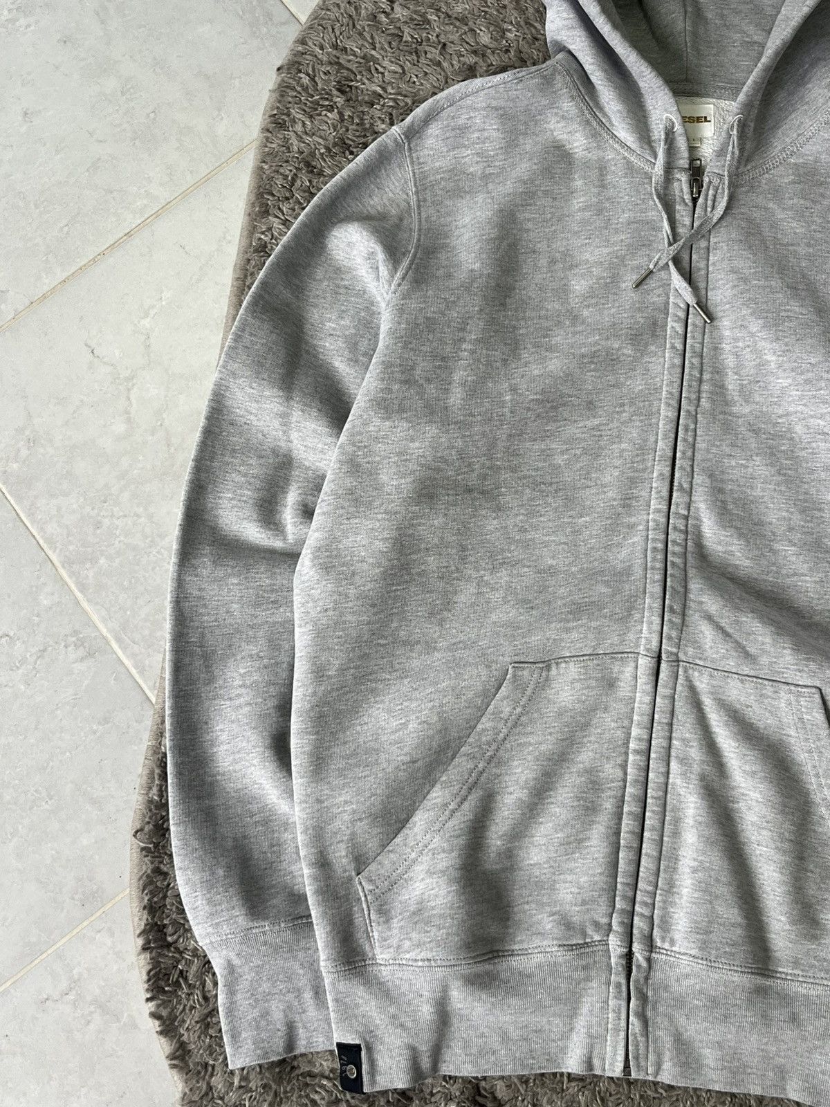 Diesel Vintage Japanese Brand Zip Hoodie Diesel Streetwear Size US L / EU 52-54 / 3 - 4 Thumbnail