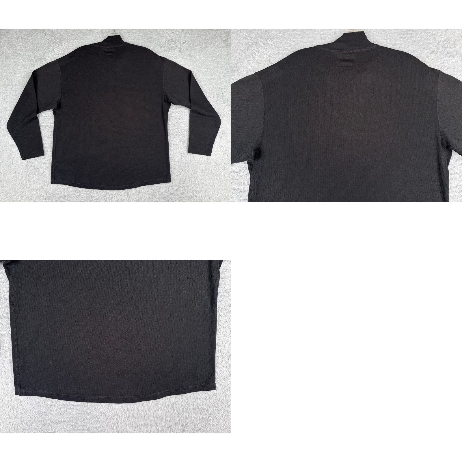 The North Face The North Face Sweater Mens Small Black Fleece 1/4 Zip 100% Polyester Pullover Size US S / EU 44-46 / 1 - 9 Thumbnail