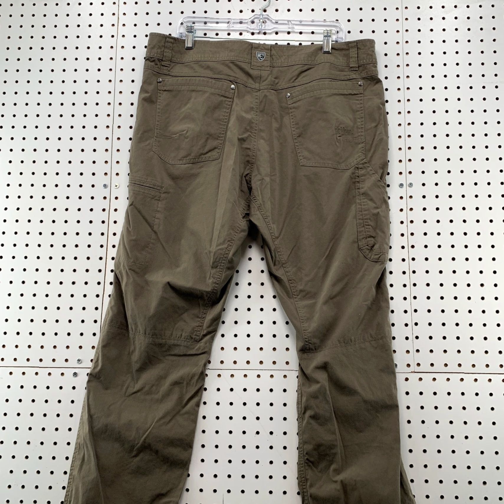 Vintage KUHL RADIKL Hiking Pants Mens 38x32 Brown Stretch Outdoor Work Lightweight Size US 38 / EU 54 - 4 Thumbnail