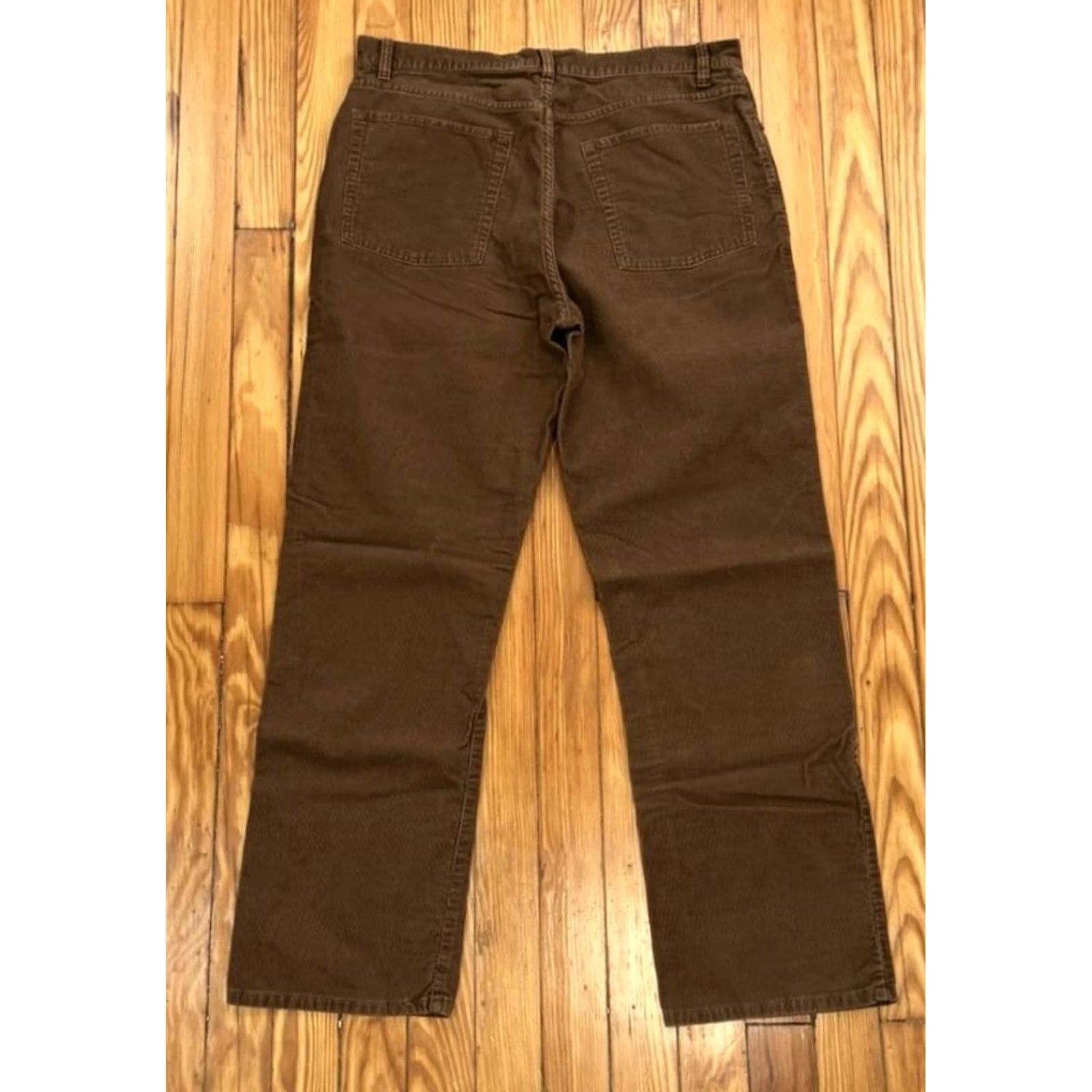 Polo Ralph Lauren Polo Ralph Lauren Pants Mens 34x30 Corduroy 5-Pocket Straight Chino Brown Size US S / EU 44-46 / 1 - 2 Thumbnail