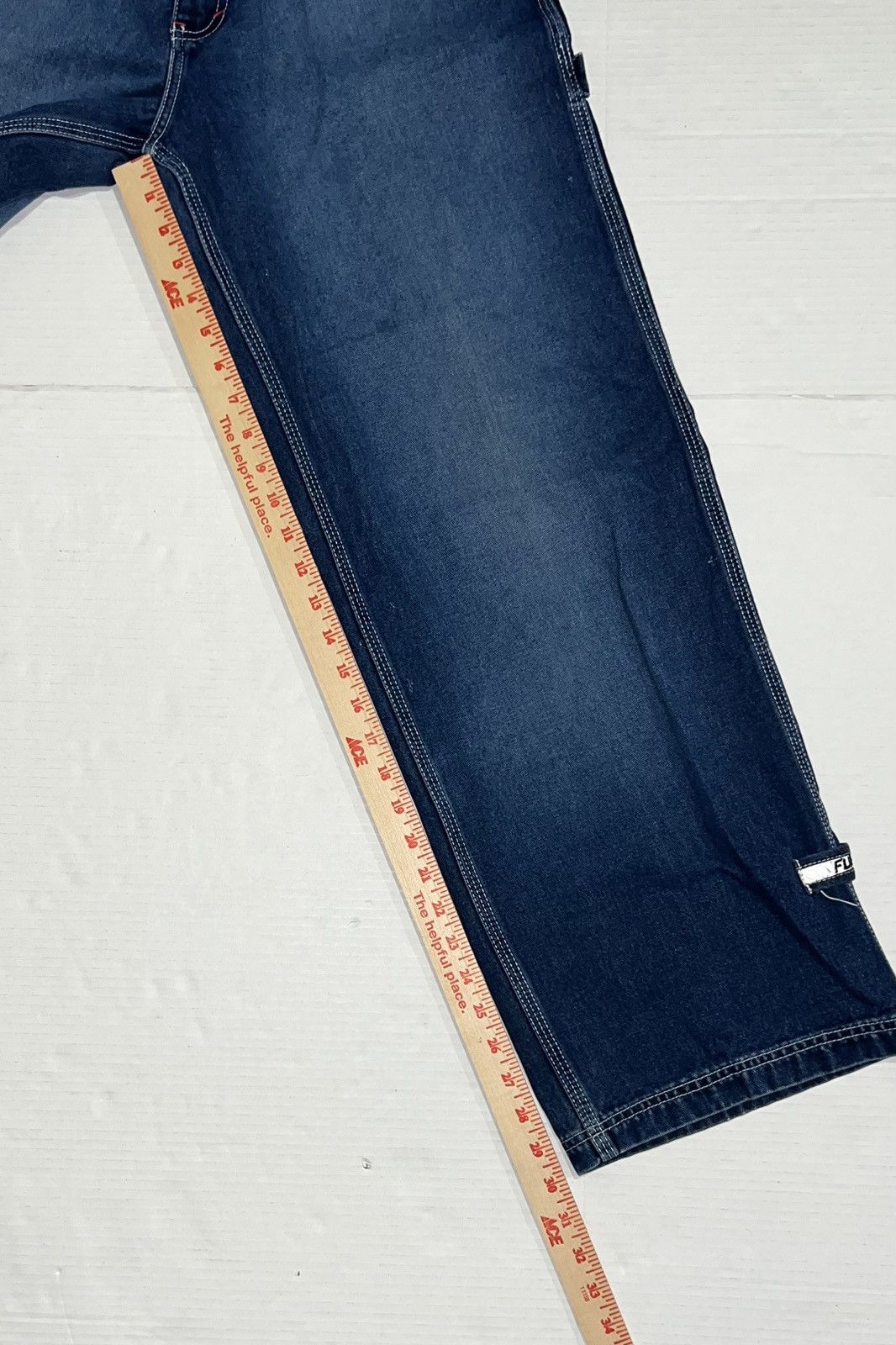 Fubu Vintage Fubu Collection Carpenter Jeans Women W13/14 Y2k Size 32" / US 10 / IT 46 - 7 Thumbnail