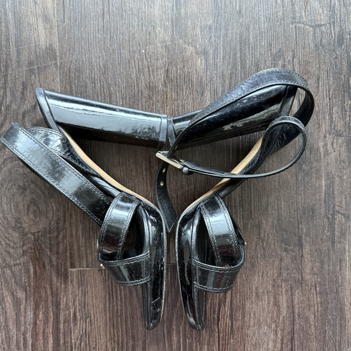 Dior Vintage Black Dior Heels Size US 6.5 / IT 36.5 - 4 Thumbnail