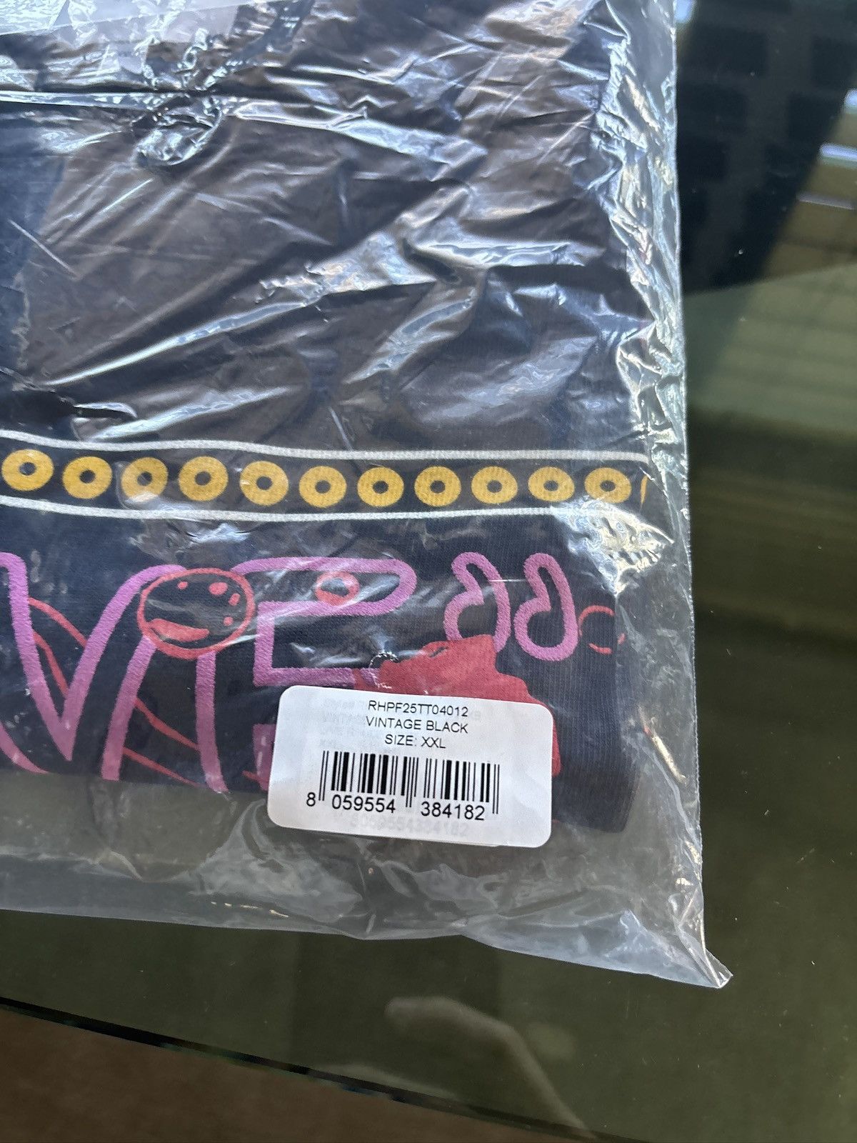 Rhude RHUDE | LIVE NUDES GRAPHIC LOGO TEE Size US L / EU 52-54 / 3 - 9 Thumbnail