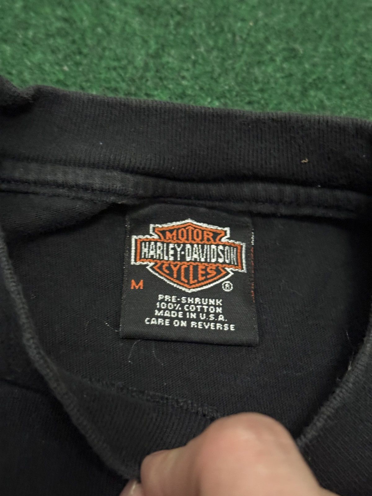 Harley Davidson × Vintage Vintage 90s Harley Davidson Final Assembly 1998 T Shirt Size US M / EU 48-50 / 2 - 3 Thumbnail