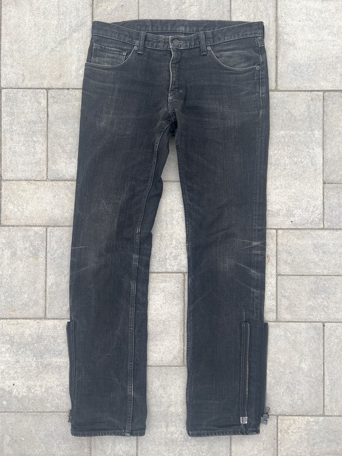 Number (N)ine AW06 Number Nine Zipper Pain Denim | Grailed