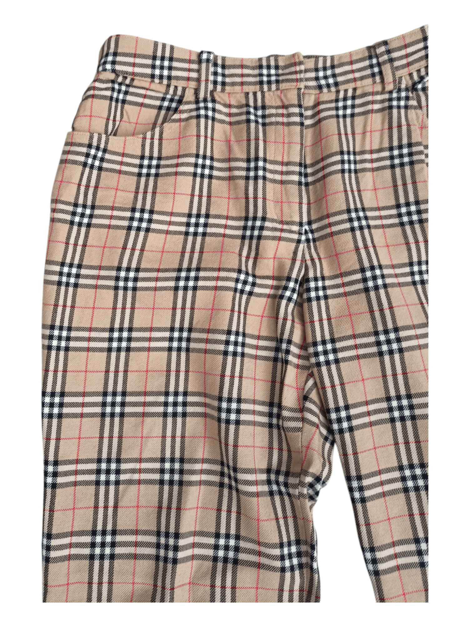 Burberry 🔥VINTAGE BURBERRY NOVA CHECK BLUE LABEL Japan Wool Pants Size 26" / US 2 / IT 38 - 11 Thumbnail
