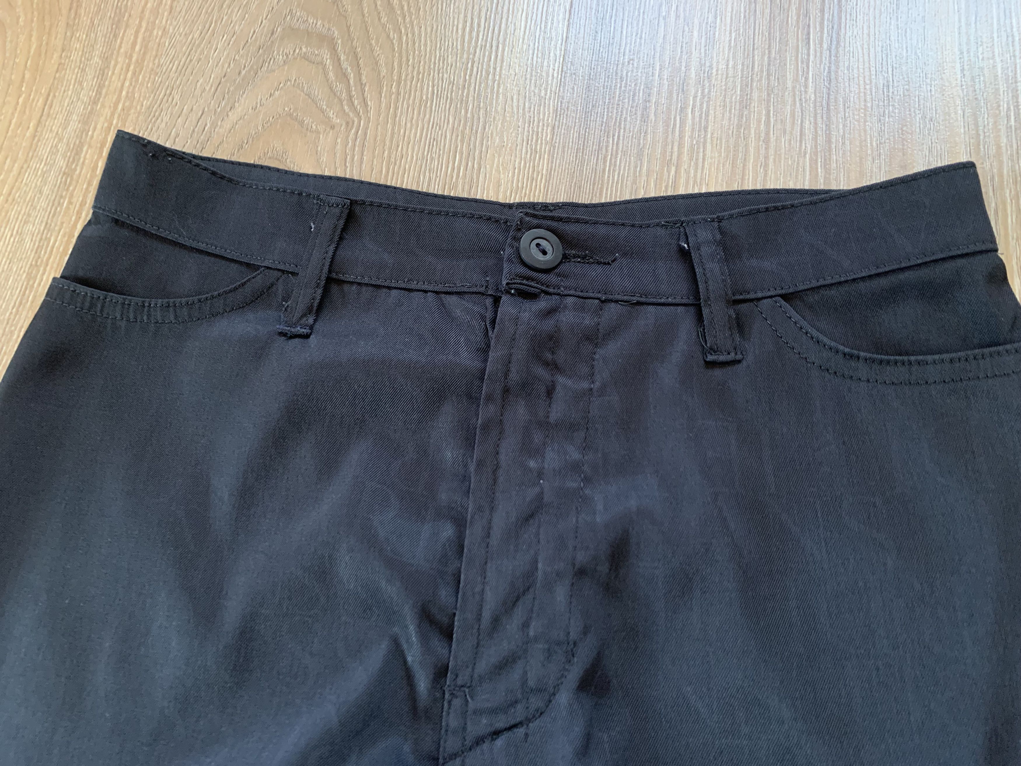 Trussardi Trussardi Womens Vintage Navy Blue Monogram Pants Size 26" / US 2 / IT 38 - 5 Thumbnail
