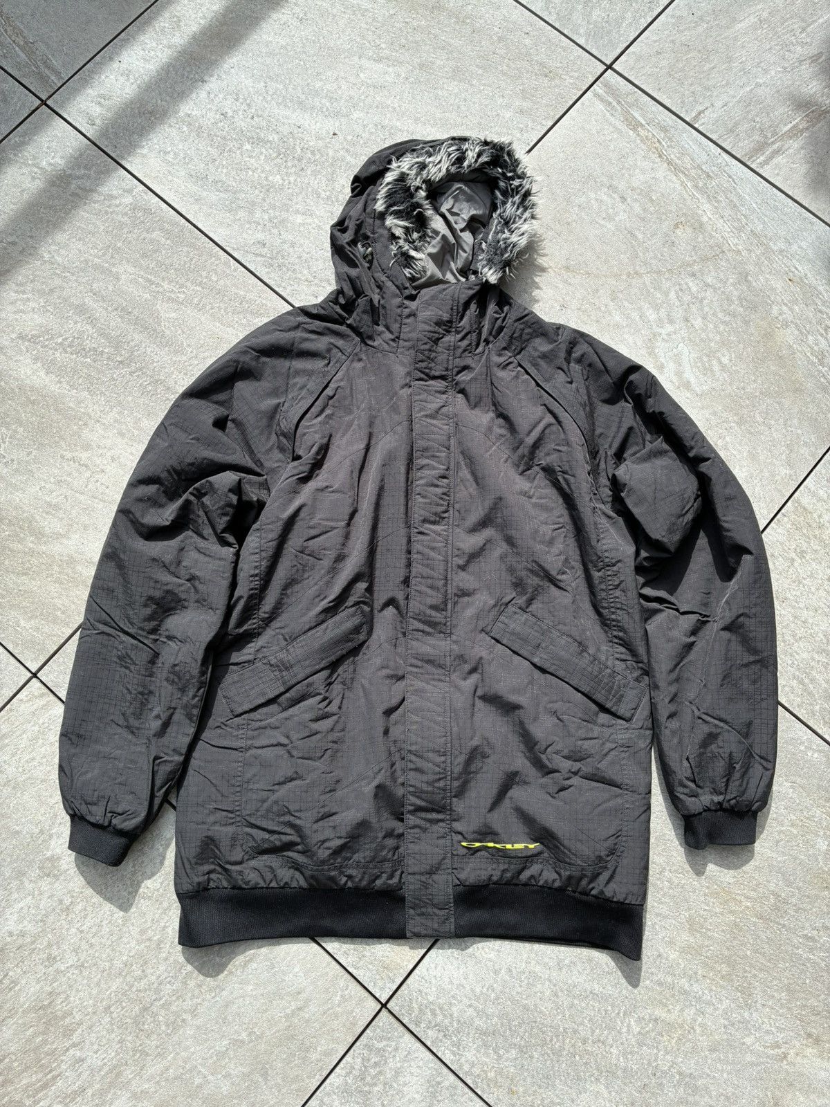 Oakley × Vintage 90s Vintage Oakley Jacket Coat Fleece | Grailed