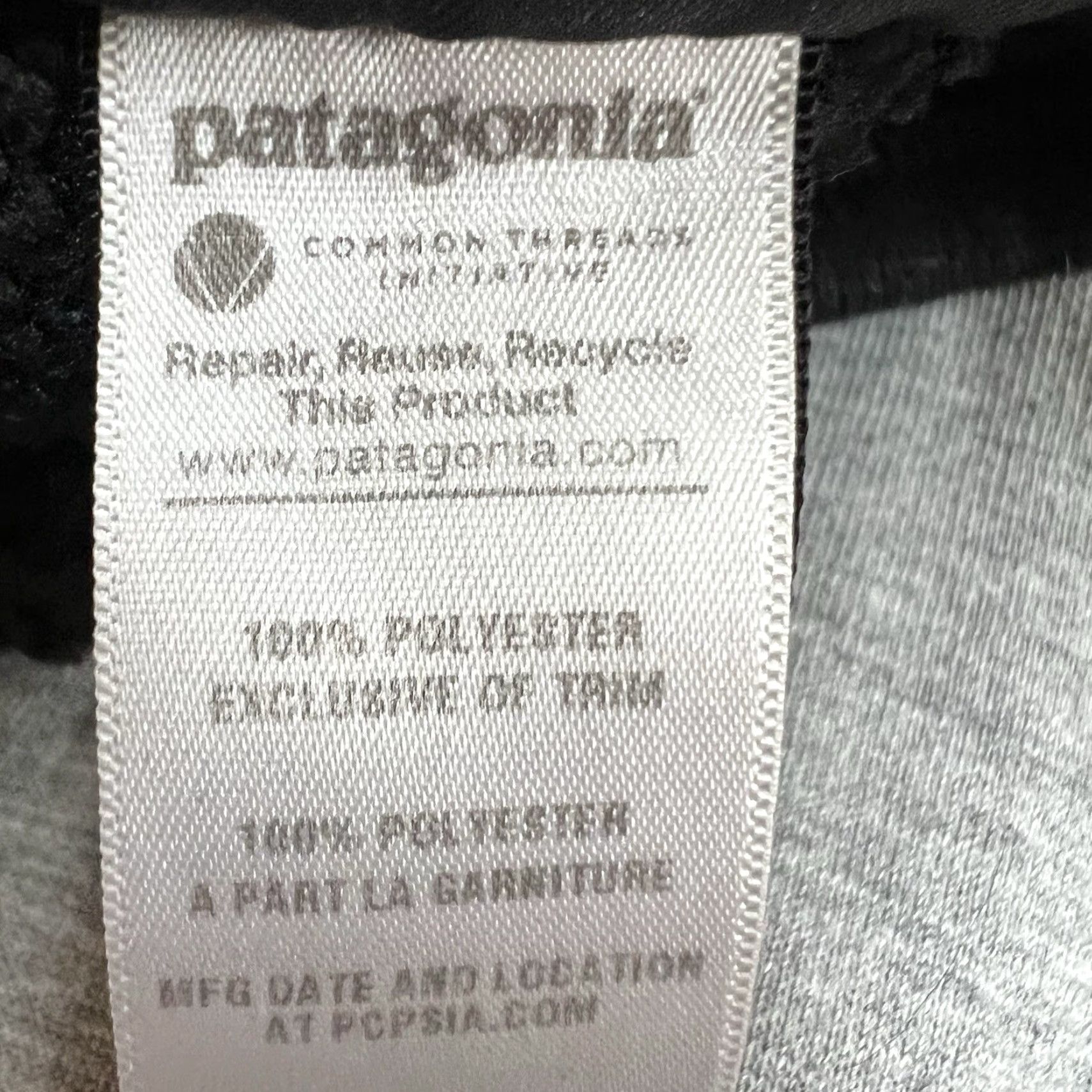 Patagonia Patagonia Polortec 1/2 Zip Fleece Mock Neck Sweater Mens Size M Black Shirt Size US M / EU 48-50 / 2 - 5 Thumbnail