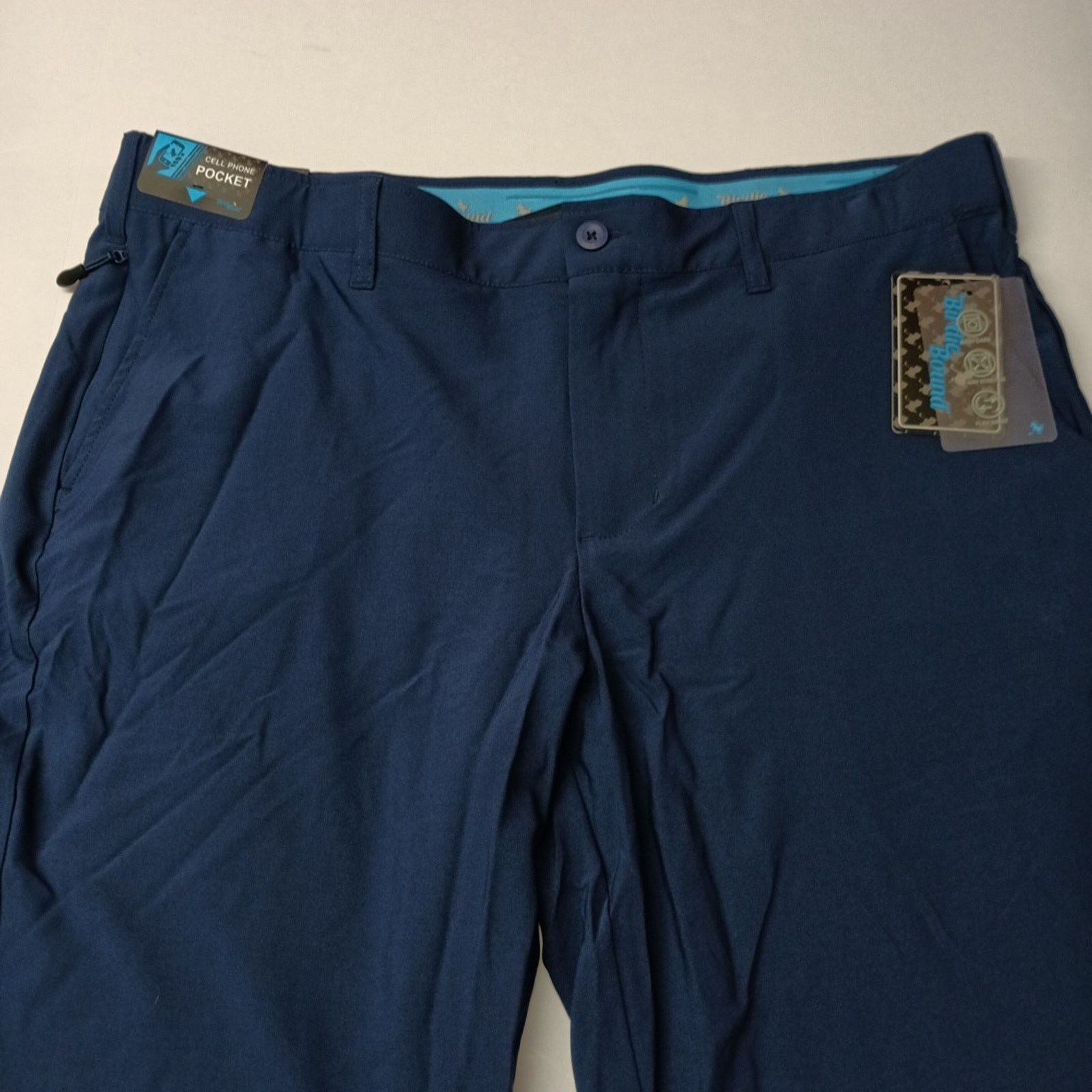 Other Birdie Bound Golf Pants Men's Size 40x30 Blue Flex Straight Size US 40 / EU 56 - 4 Thumbnail