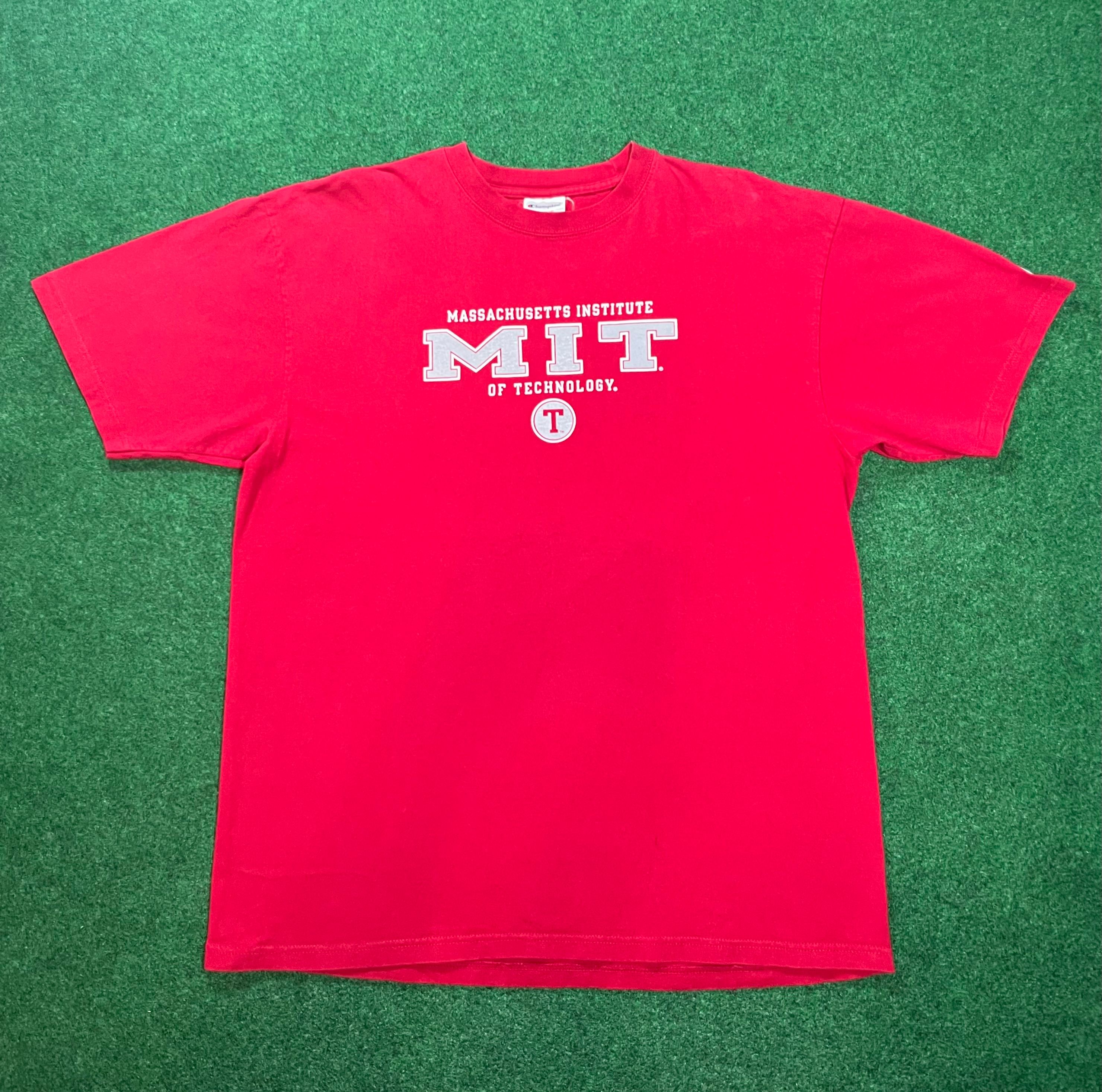 Champion Vintage Y2K MIT Champion Mens XL Collegiate T Shirt Size US XL / EU 56 / 4 - 1 Preview