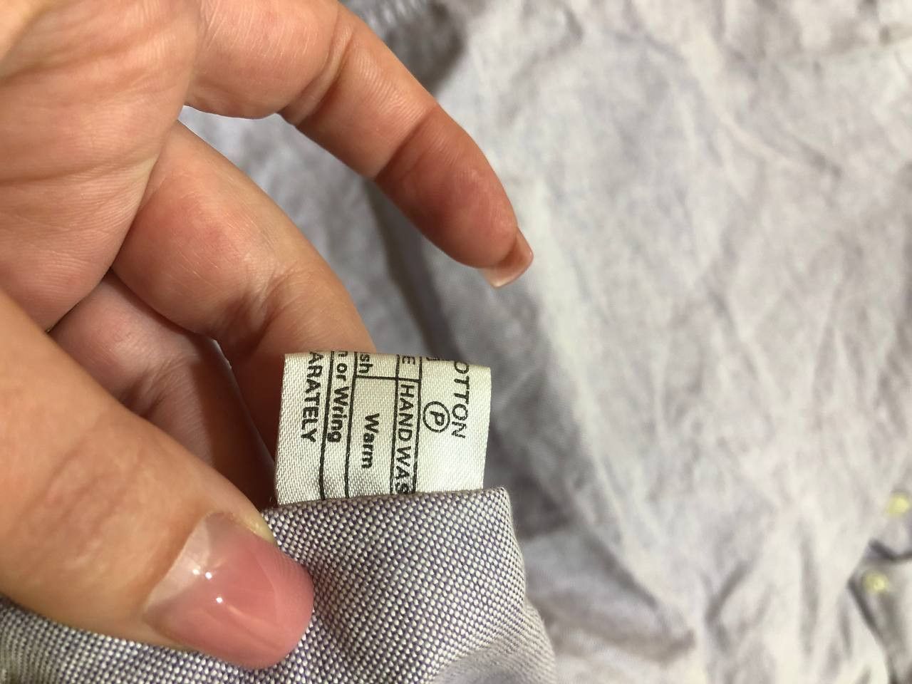 Burberry Thomas Burberry mens shirt button down short sleeve purple Size US XL / EU 56 / 4 - 4 Thumbnail