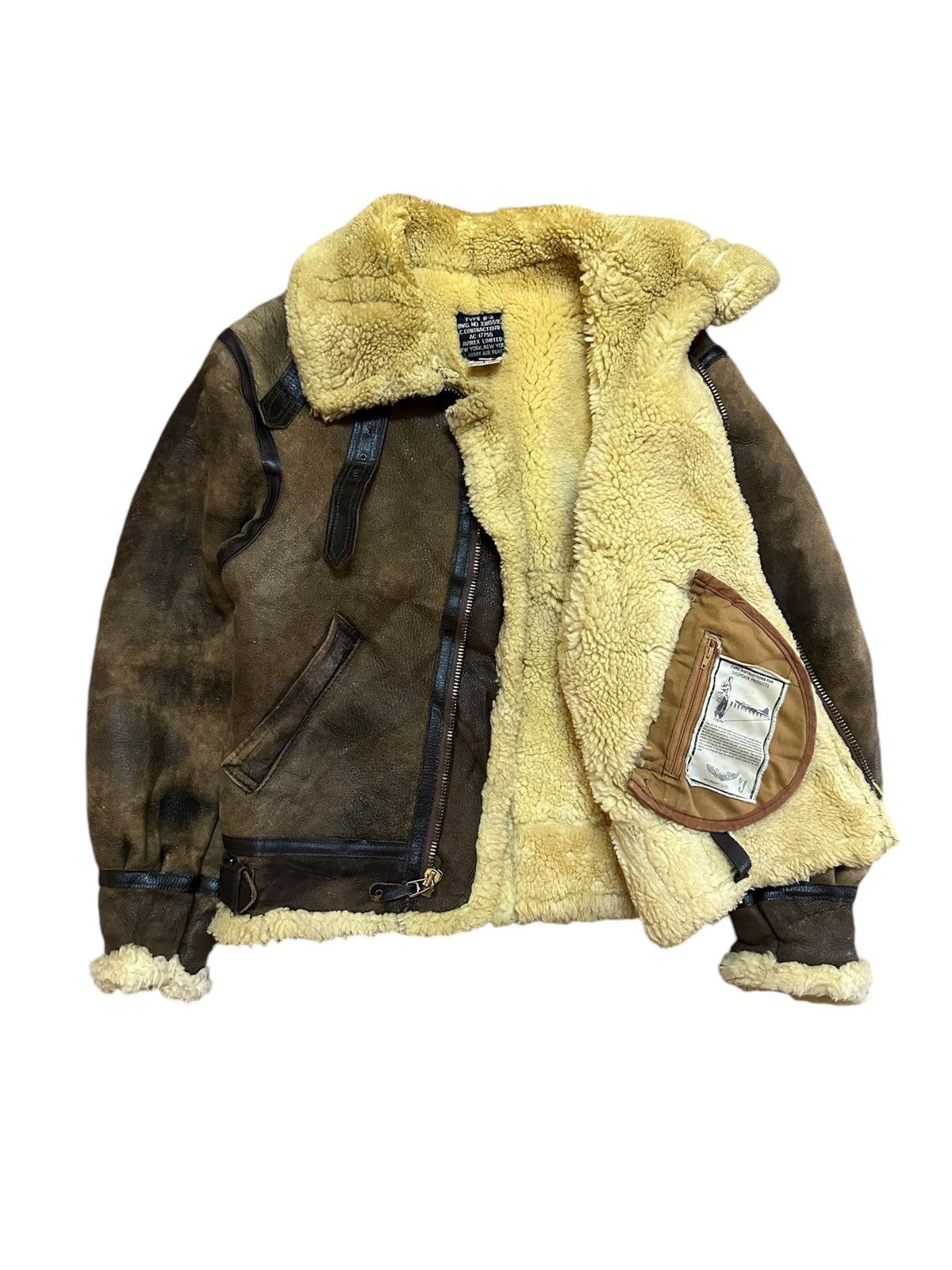 Avirex Vintage Avirex B3 Leather Jacket Size US XS / EU 42 / 0 - 1 Thumbnail