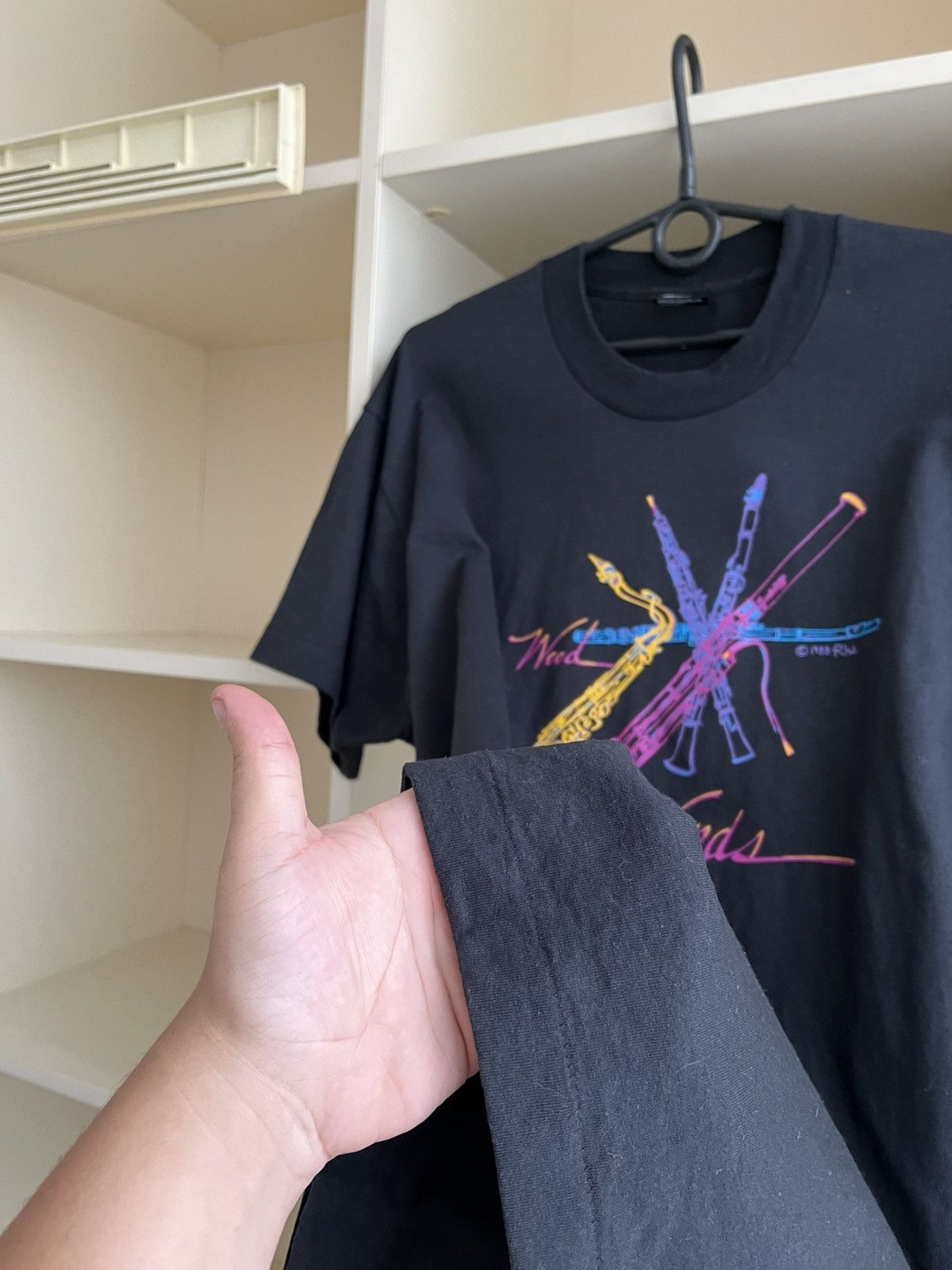 Vintage Vintage 1988 Woodwinds Tee T-Shirt Music Screen Stars Size US XL / EU 56 / 4 - 12 Thumbnail