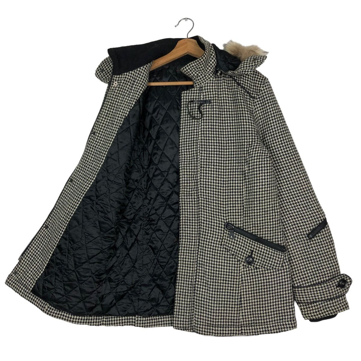 Japanese Brand 🔥Vtg Hunting Jacket Mink Fur Hoodie Morgan Homme Japan Size US L / EU 52-54 / 3 - 12 Thumbnail