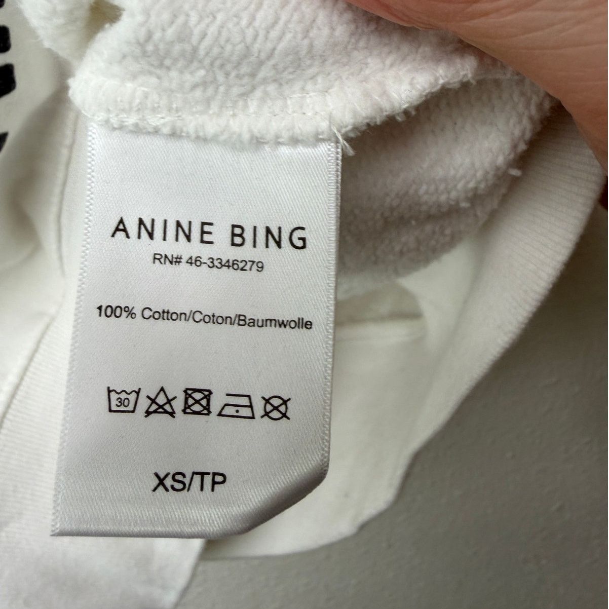 Anine Bing Anine Bing Graphic Sweatshirt I Am Powerful Crew Pullover XS Size XS / US 0-2 / IT 36-38 - 11 Thumbnail